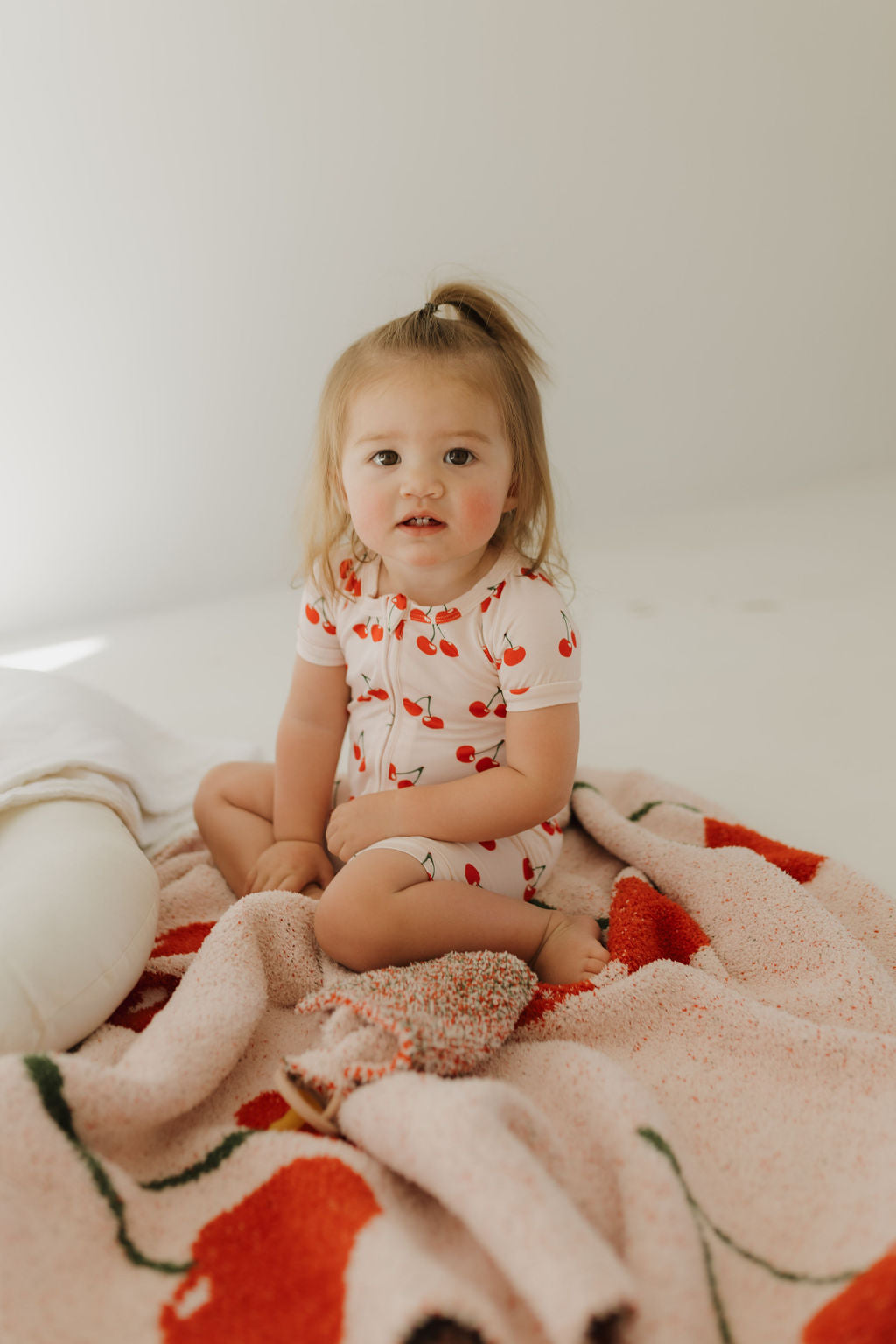 Plush Blanket | Cherry Orchard - Pre Order! Ships in approximately 2 weeks