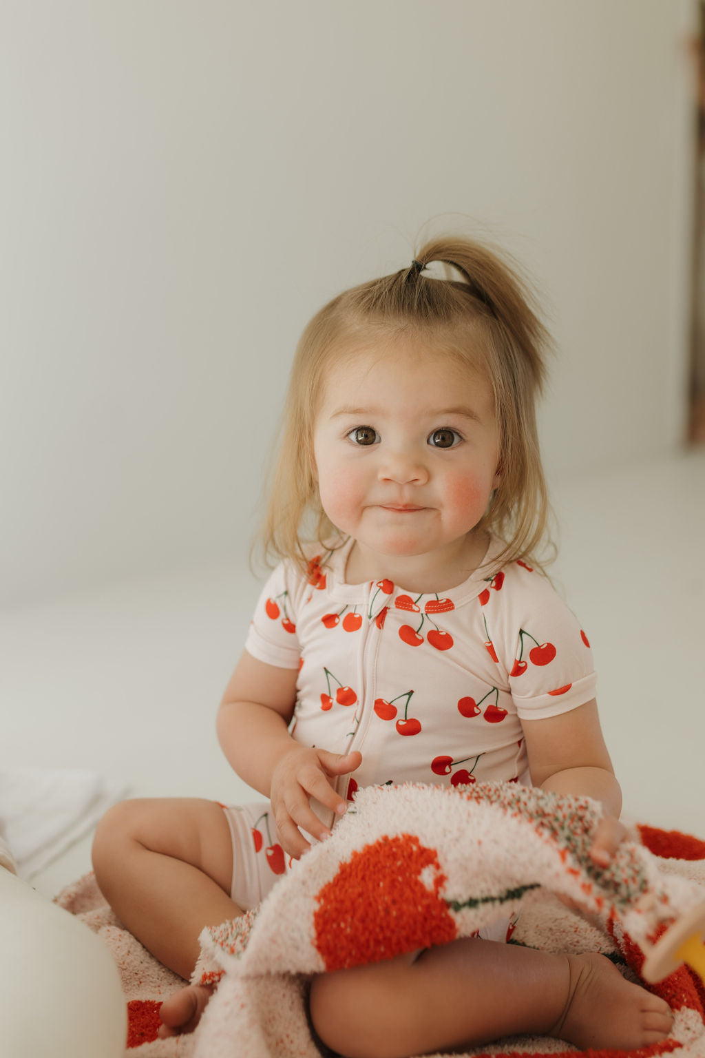 Plush Blanket | Cherry Orchard - Pre Order! Ships in approximately 2 weeks