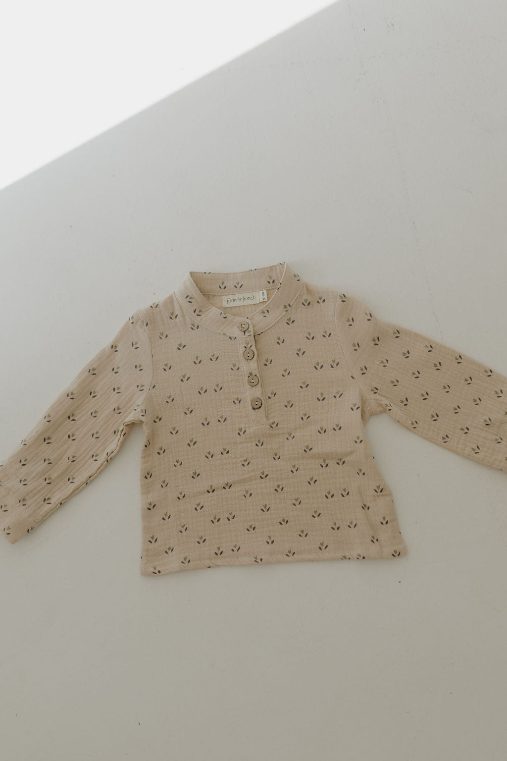 Muslin Button Up | Flora