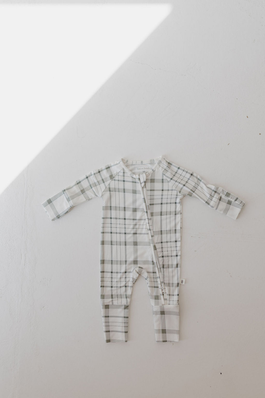 Bamboo Zip Pajamas | Picnic Plaid