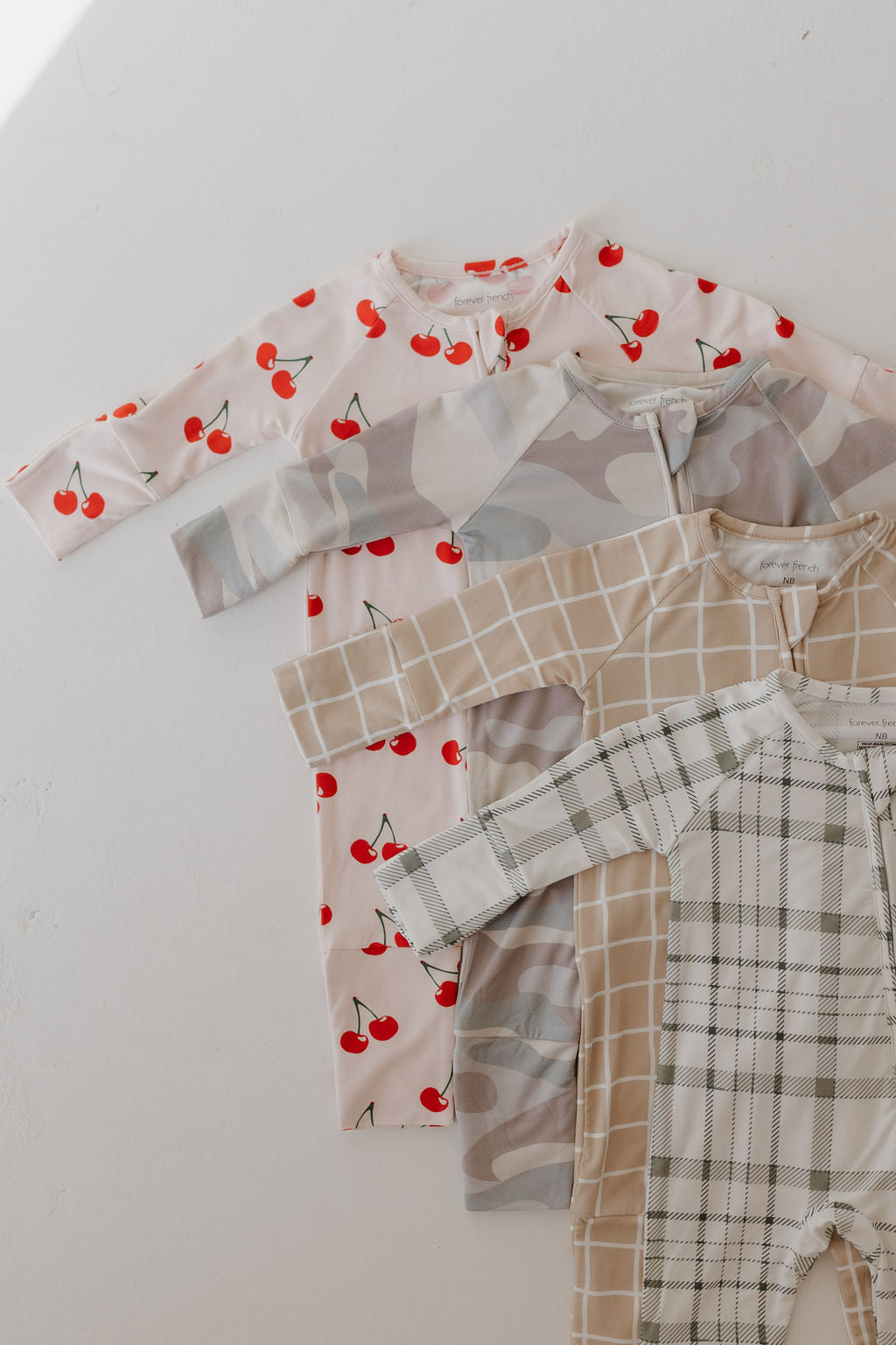 Bamboo Zip Pajamas | Picnic Plaid