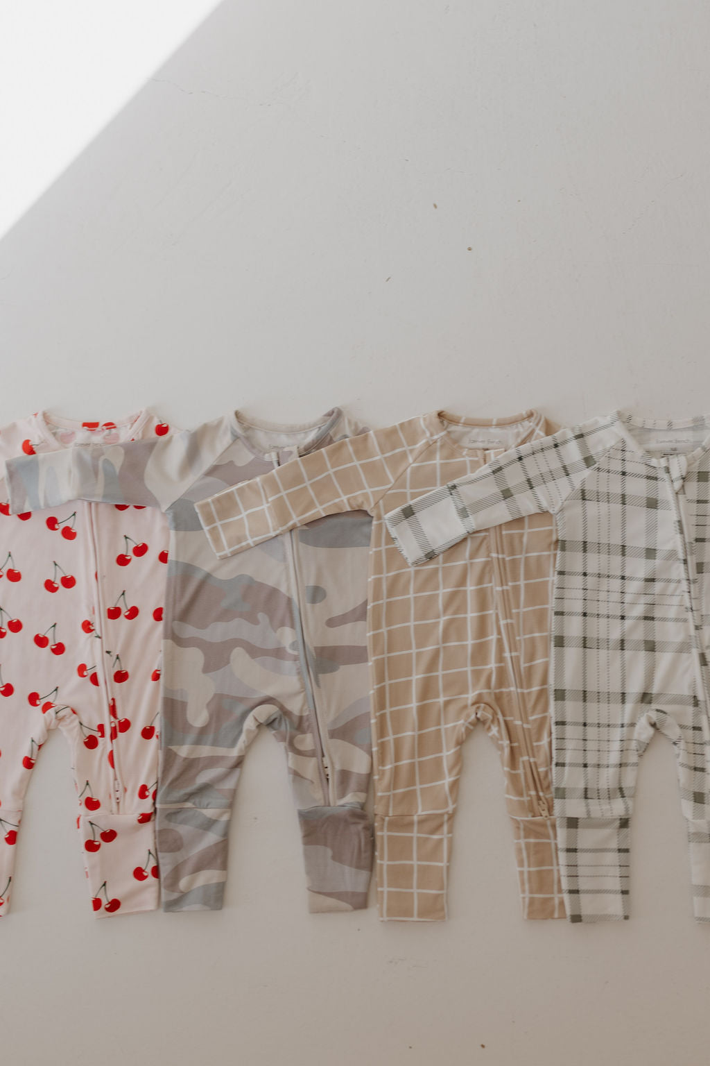 Bamboo Zip Pajamas | Picnic Plaid