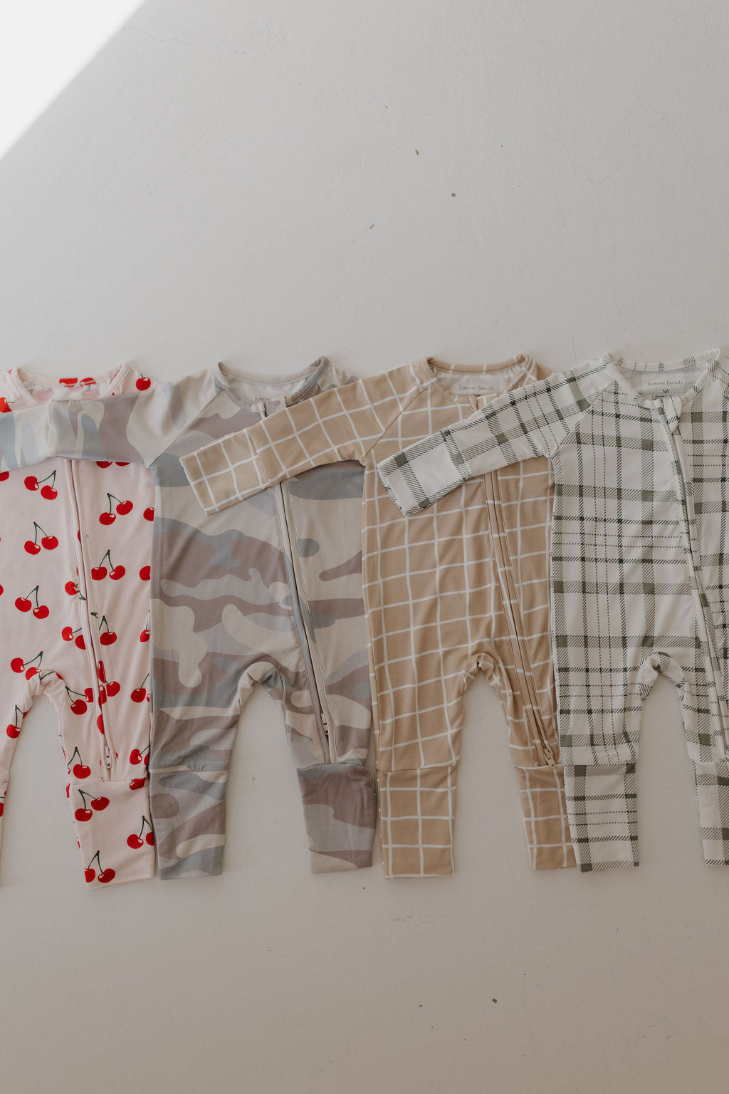 Bamboo Zip Pajamas | Picnic Plaid