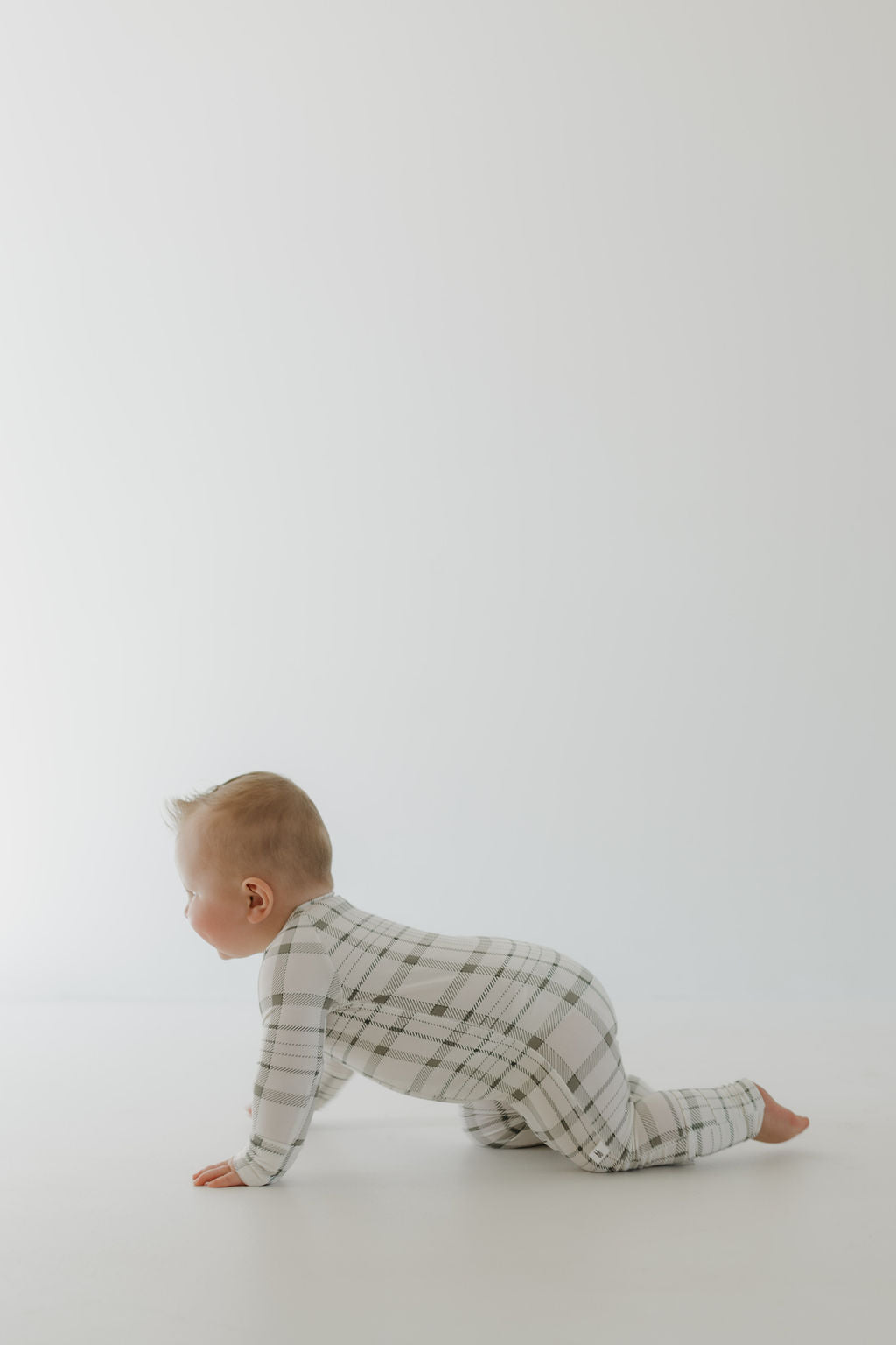 Bamboo Zip Pajamas | Picnic Plaid