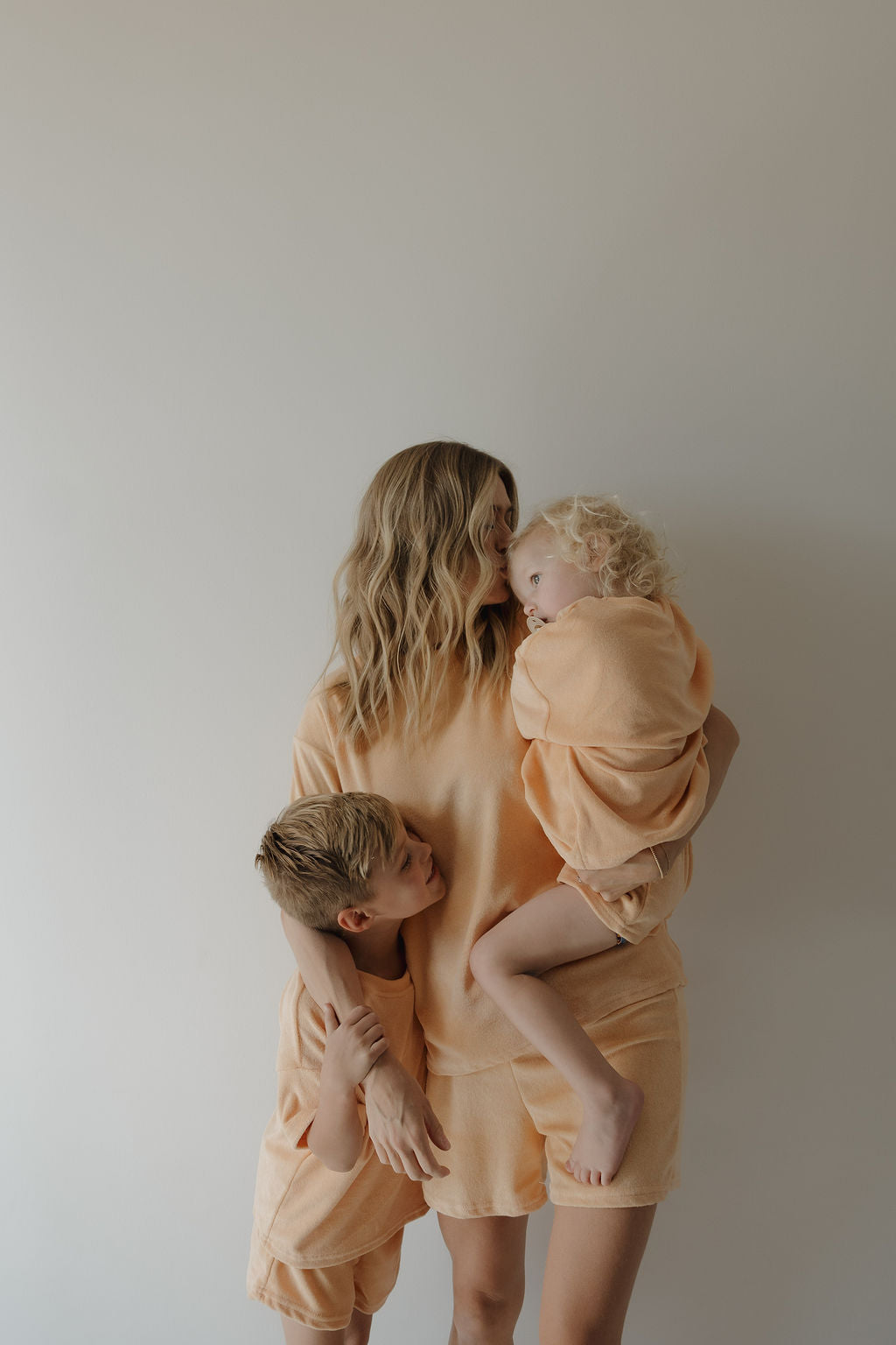 Child Terry Short Set | Sherbert