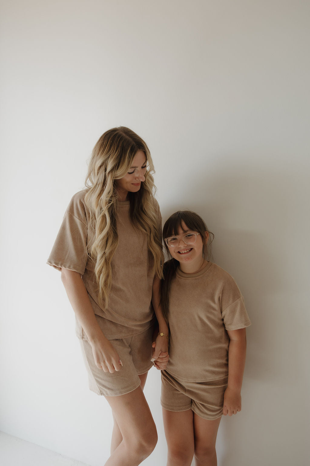 Women's Terry Short Set | Tan