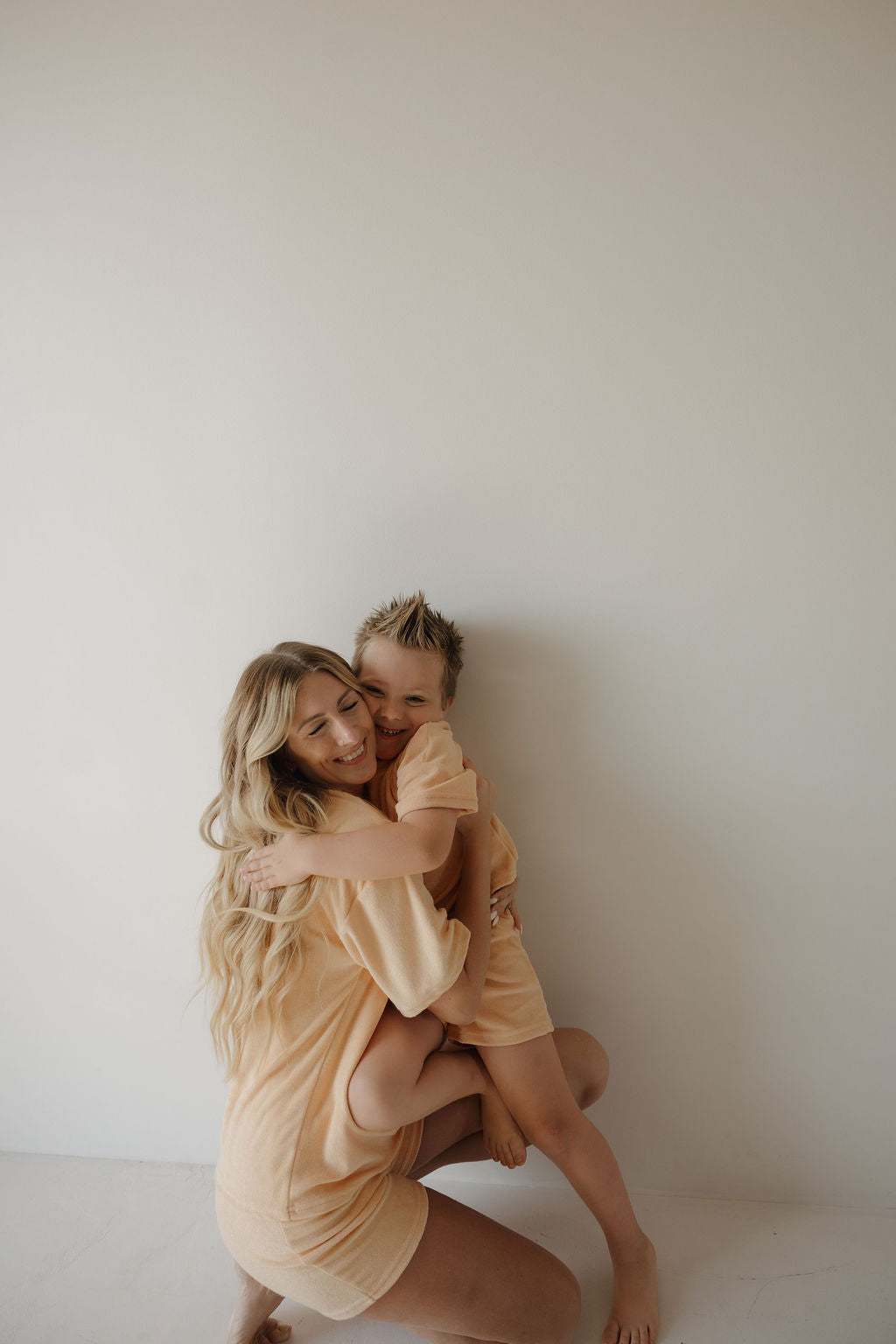 Child Terry Short Set | Sherbert