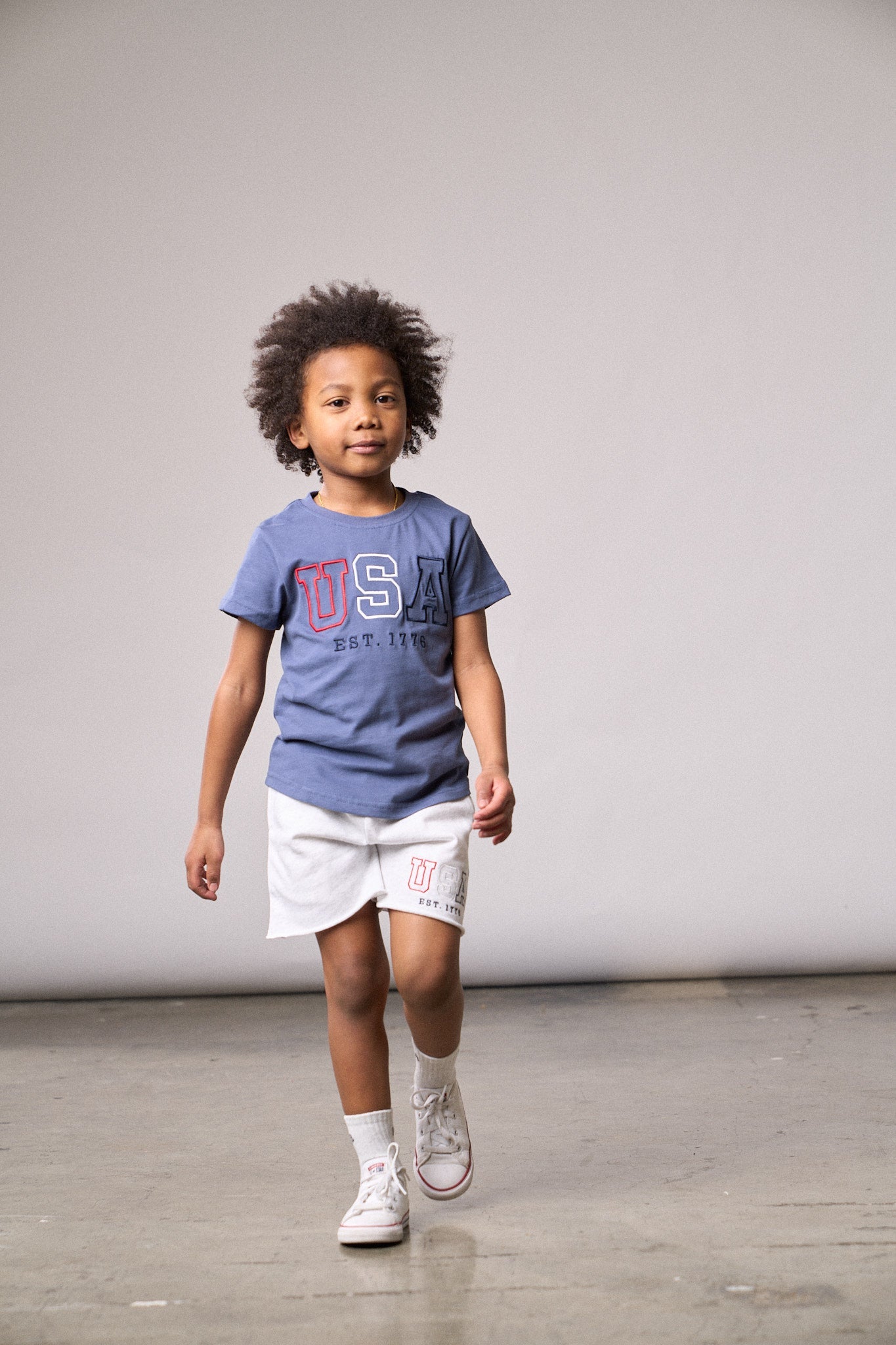 USA Tee - Navy