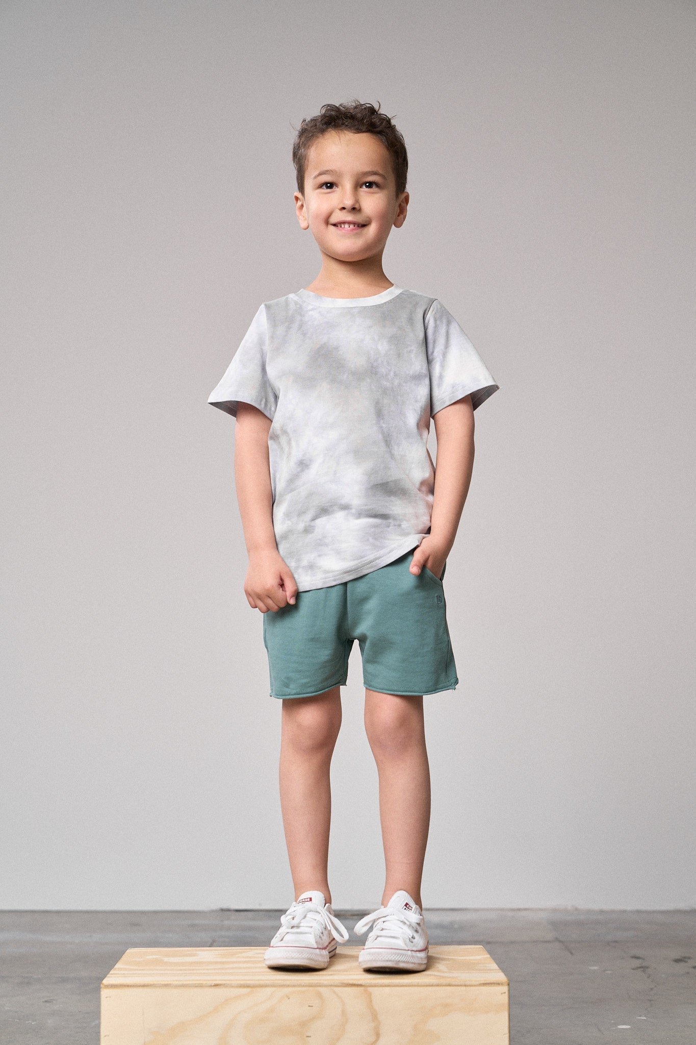Tie Dye Tee - Grey