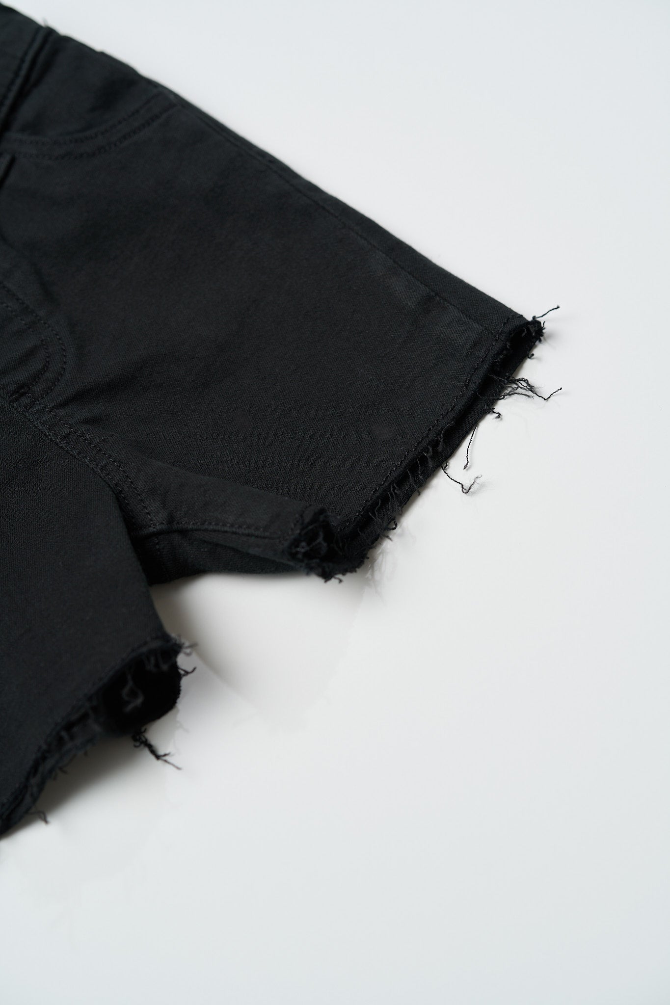 Boys Denim Short - Black Wash