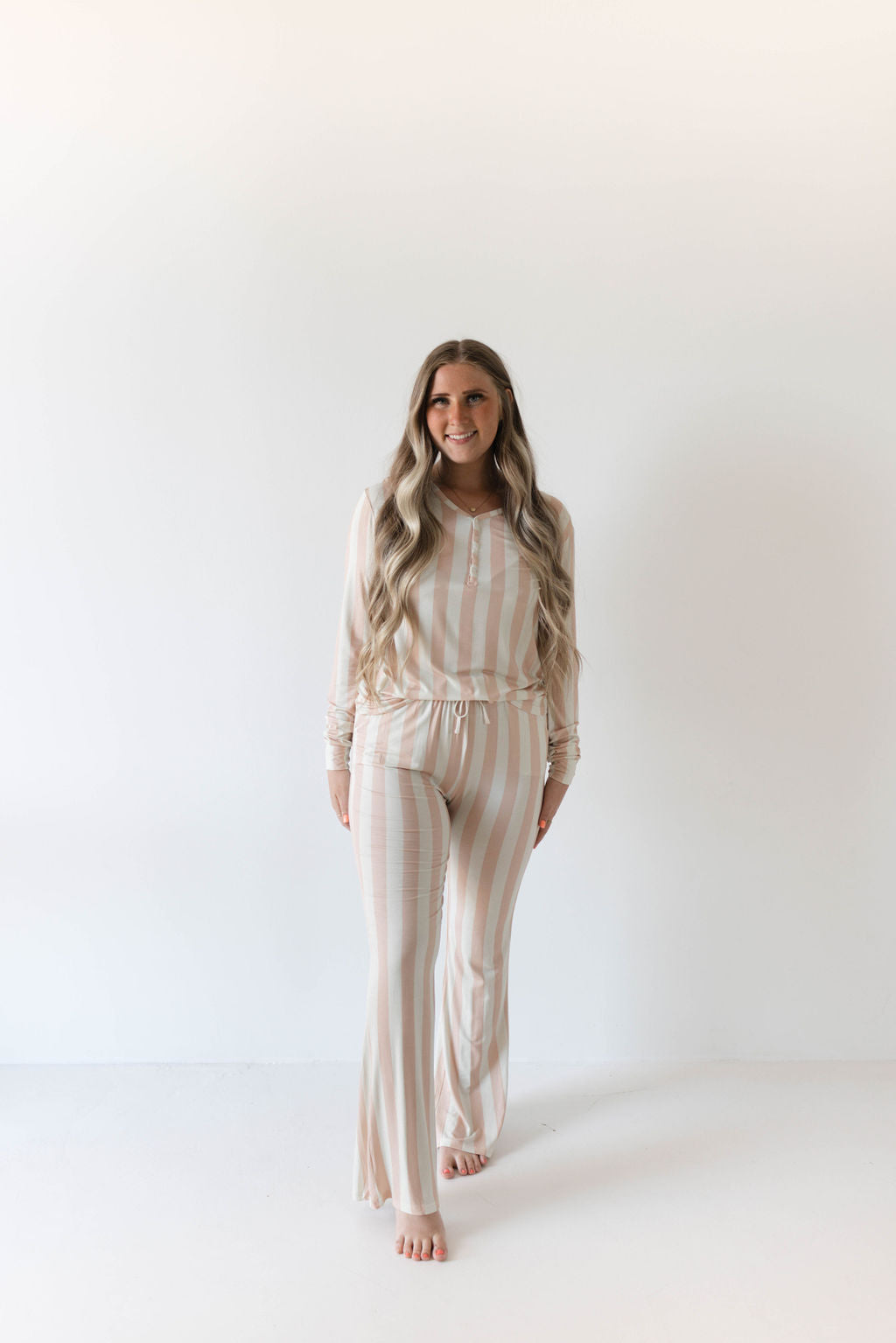 Women's Bamboo Pajamas | Candy Stripe