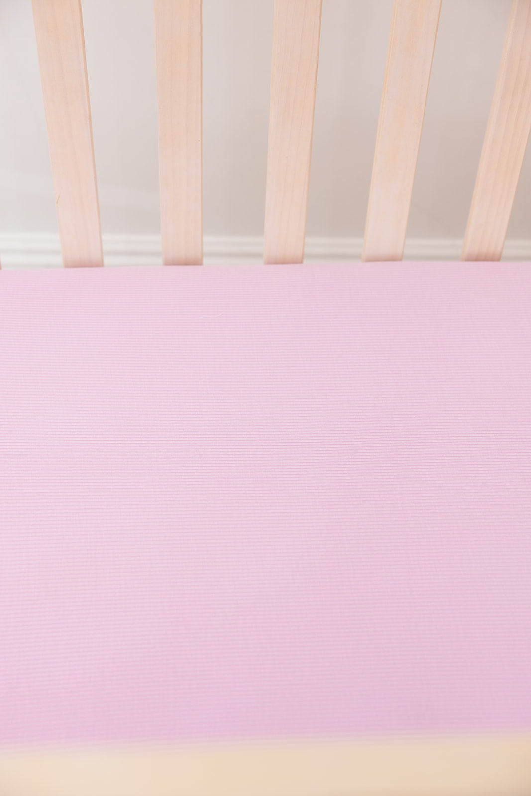 (SOLID, ribbed) Saltwater Princess - Crib Sheet