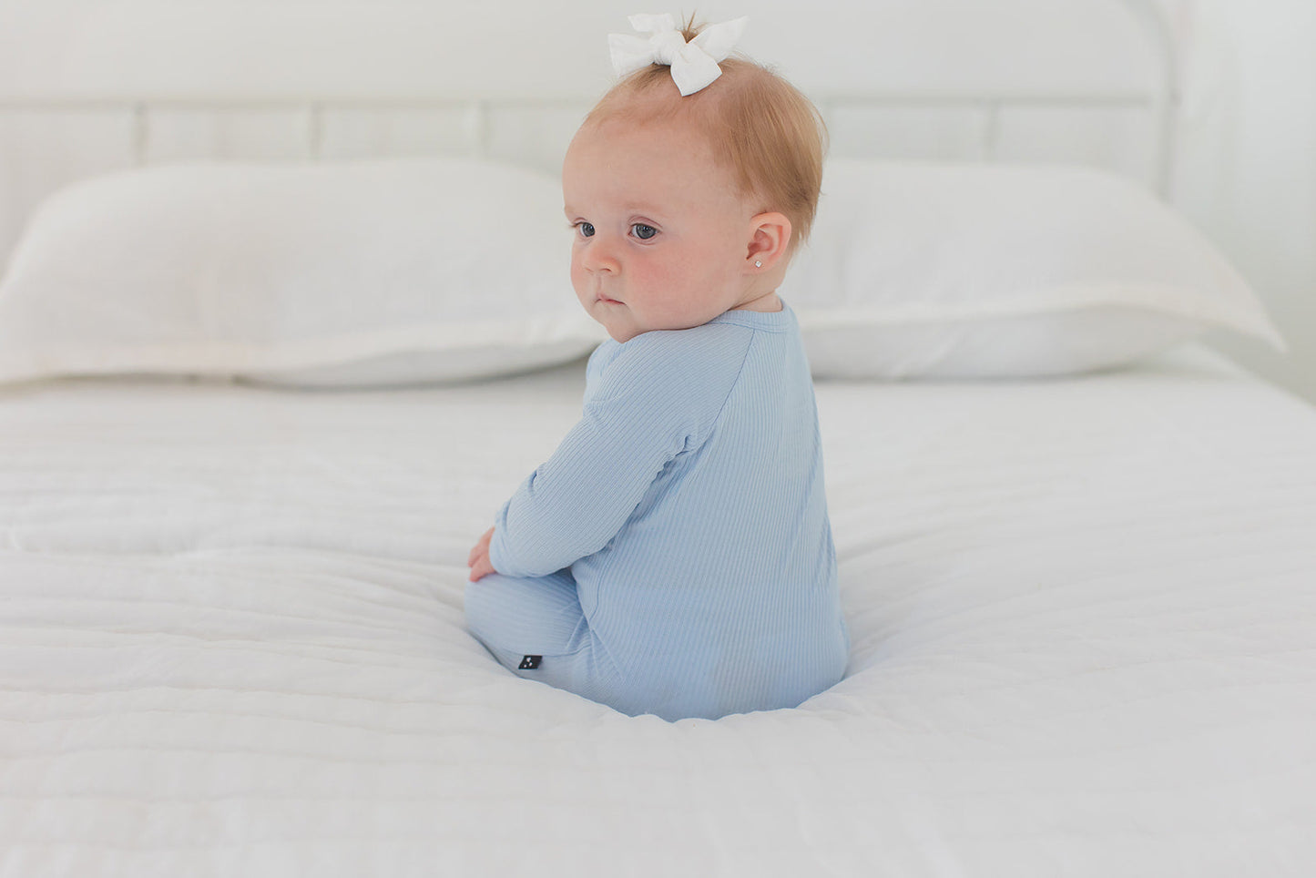 Blue Macaron (ribbed) - Zippy