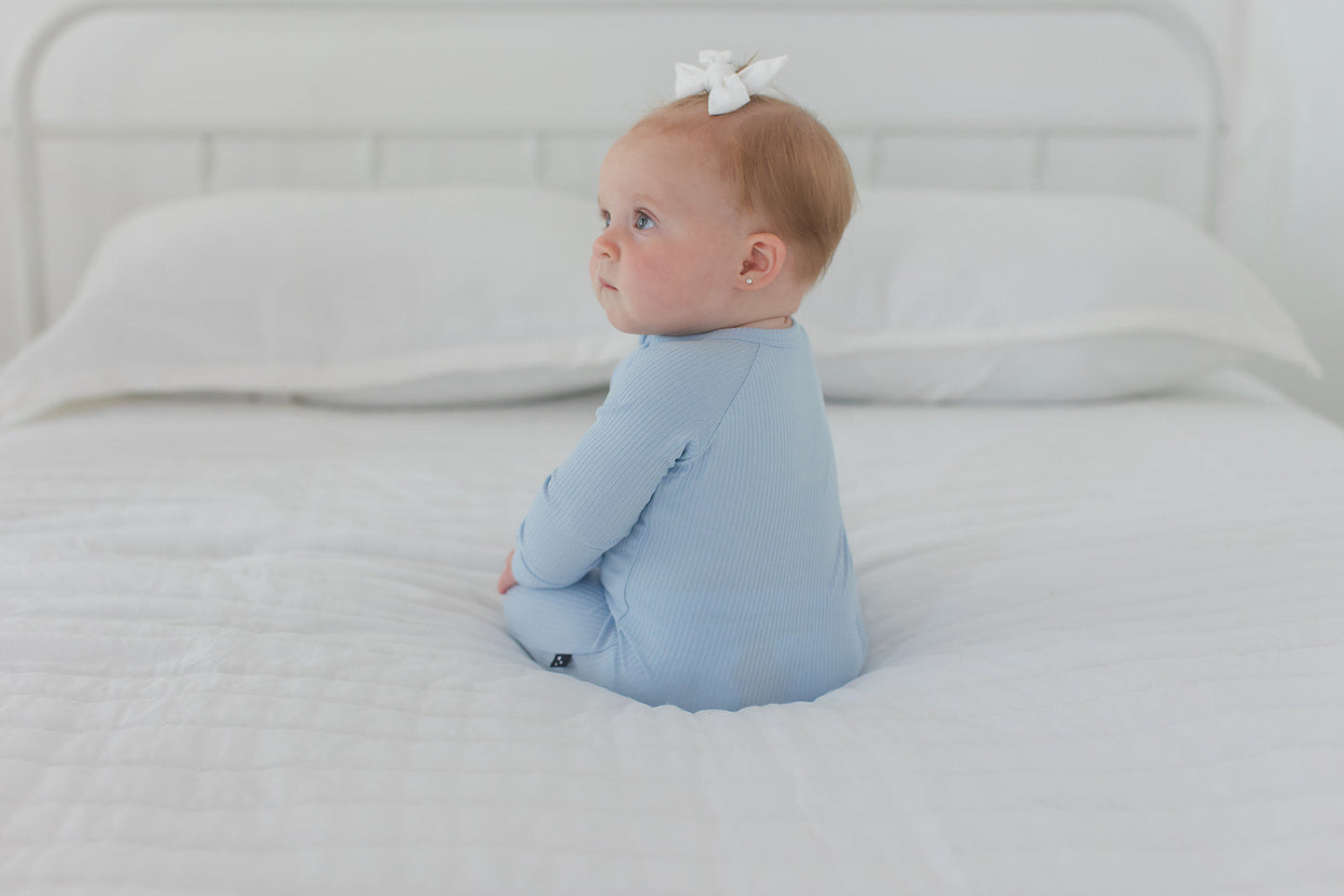 Blue Macaron (ribbed) - Zippy