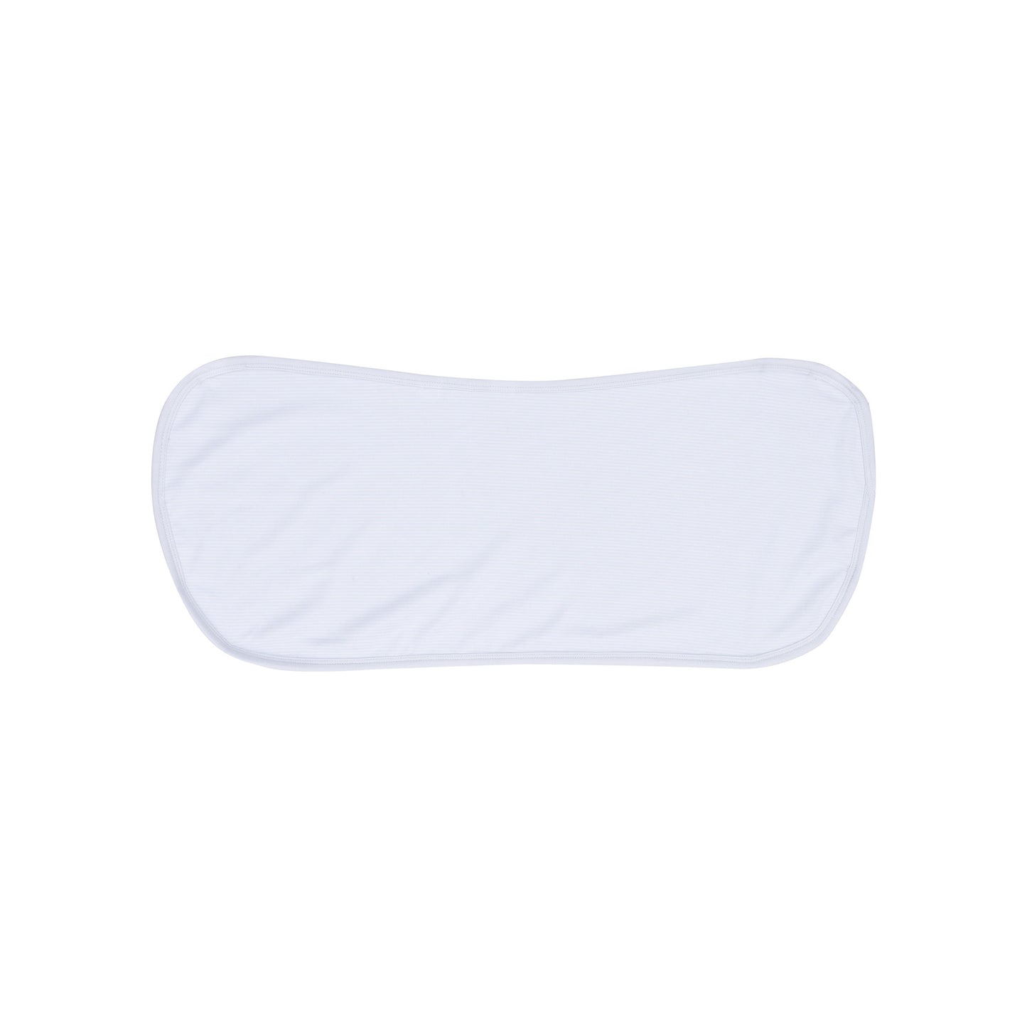 2 Ply Burp Cloth with Binding - Stripe Classic Blue