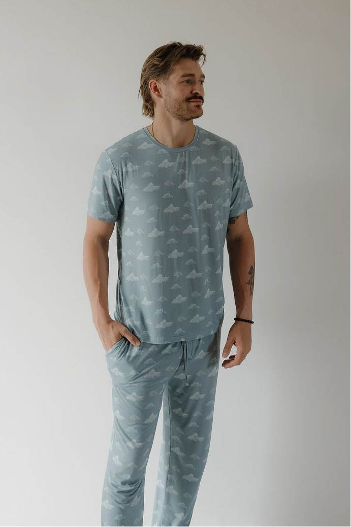 Men's Short Sleeve Bamboo Pajama | Duke