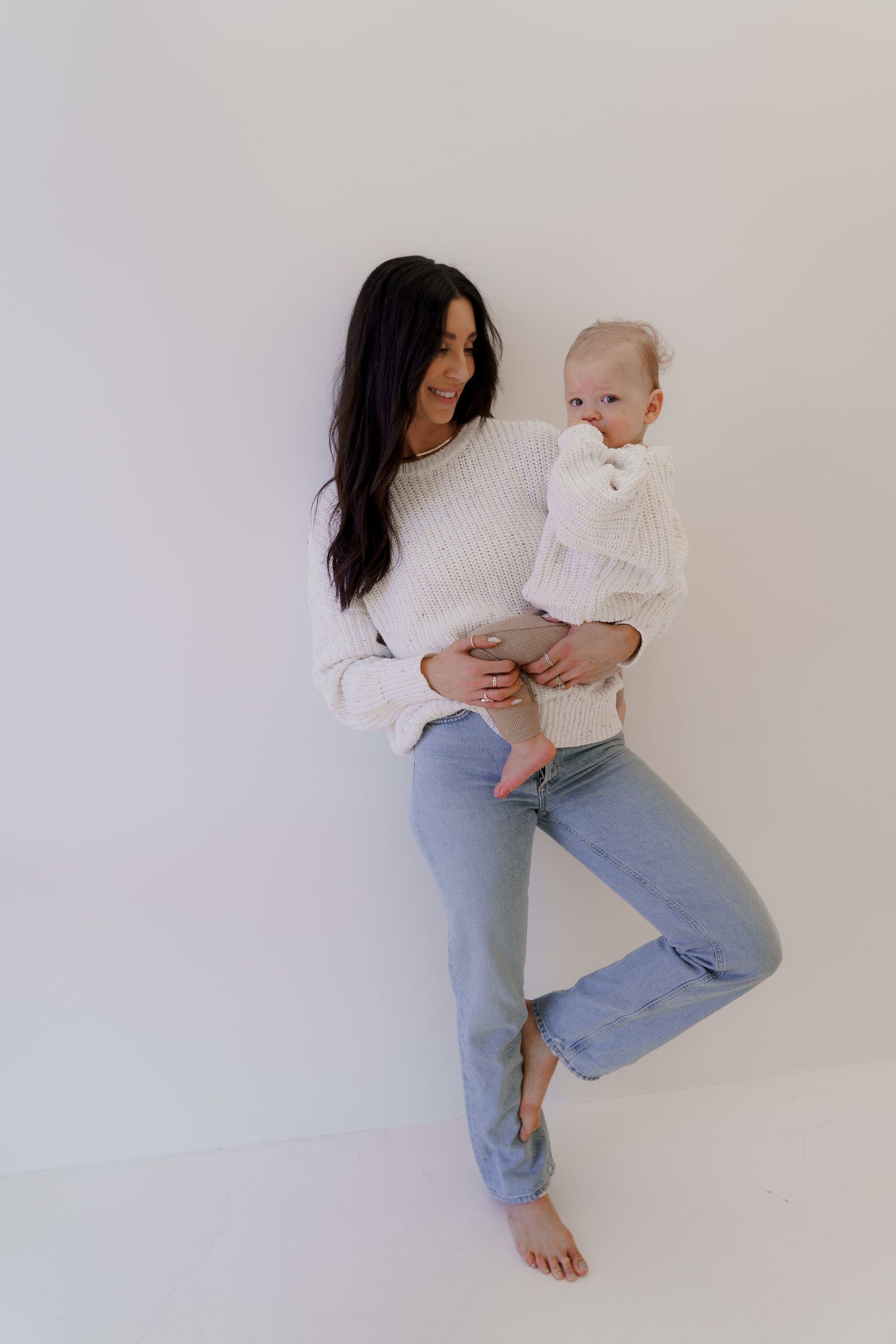 Knit Sweater | Cloud Confetti