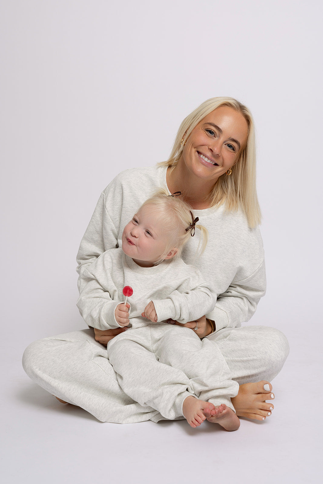 Women's Sweat Set | Heather Grey