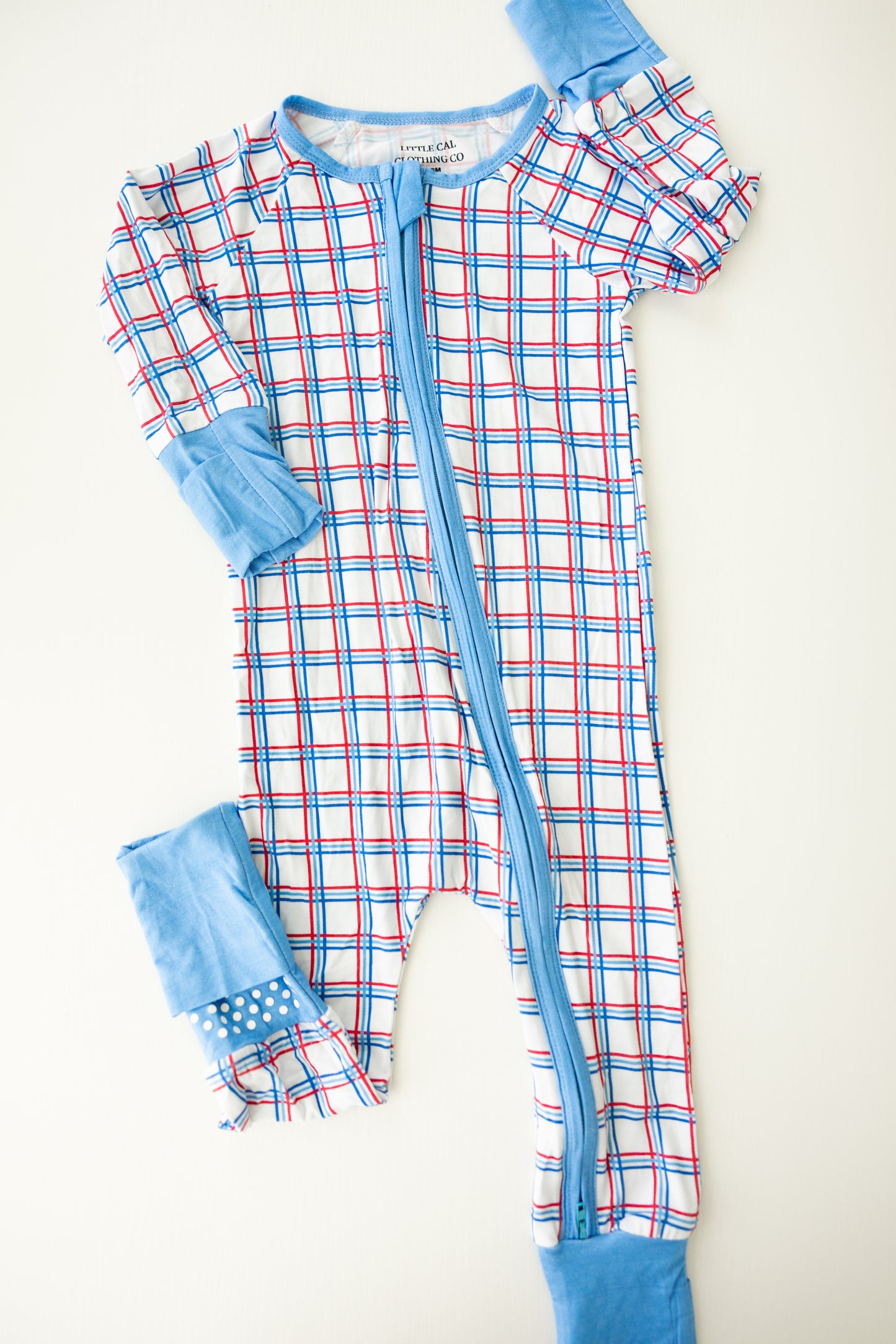 Patriotic Plaid Convertible Zippy