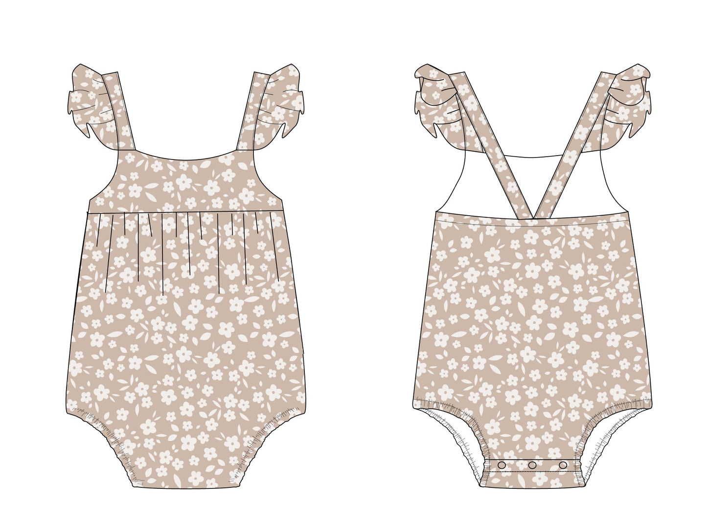 Calista - Bubble Romper