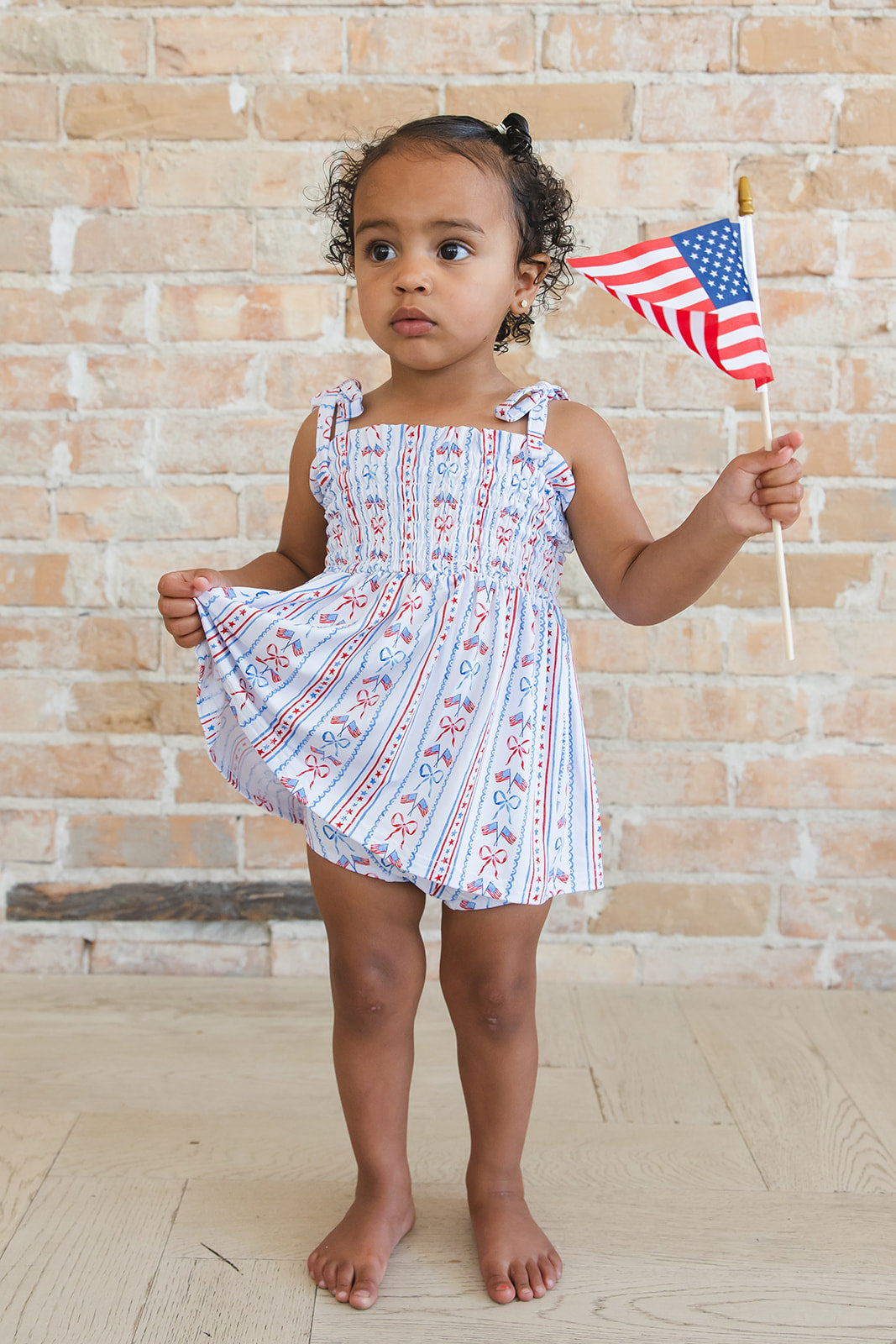 Caroline - Smocked Diaper Dress Set