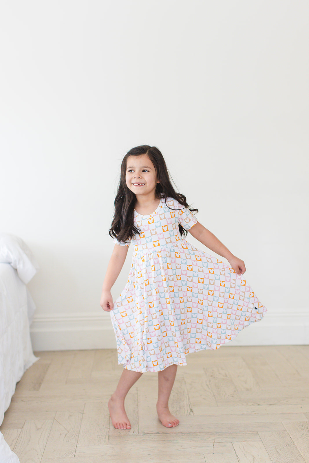 Checkerboard Charm - Dress