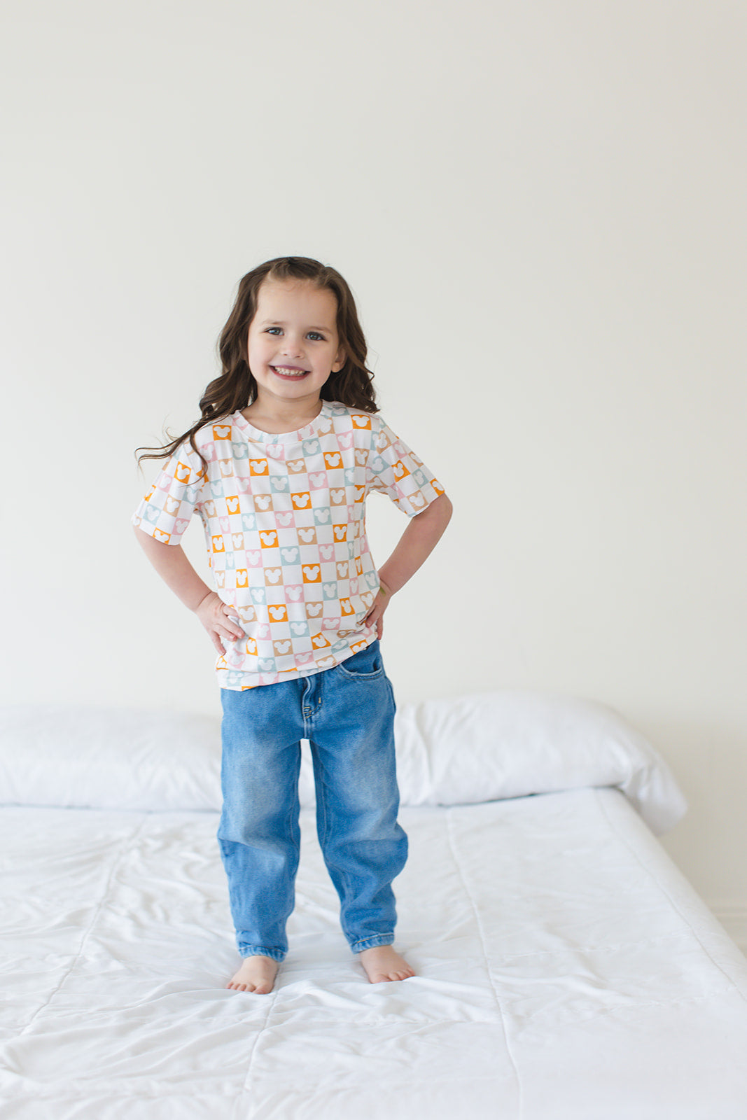 Checkerboard Charm - Everyday Tee