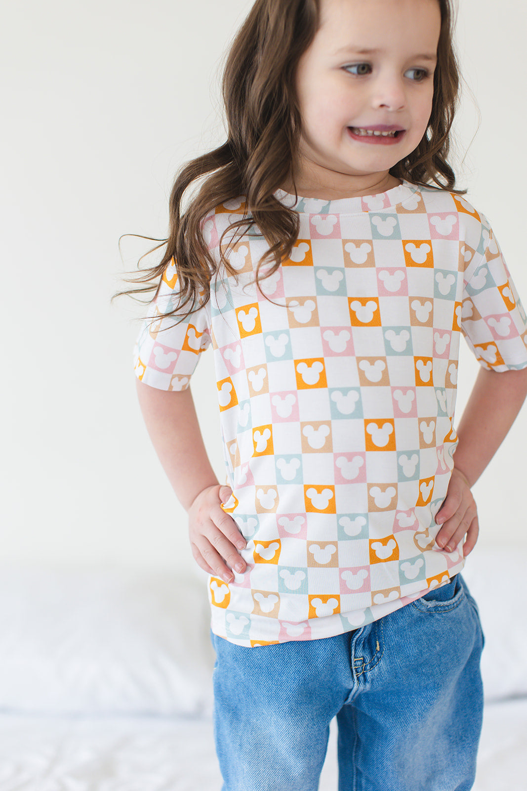 Checkerboard Charm - Everyday Tee