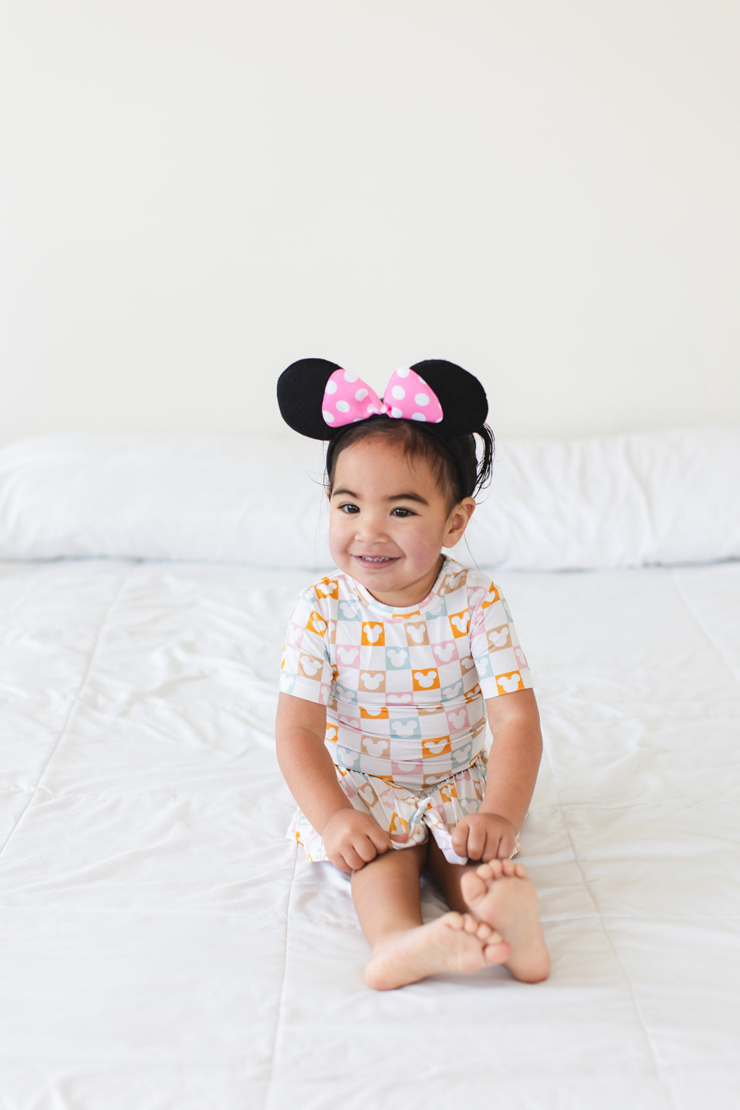 Checkerboard Charm - Bodysuit Dress