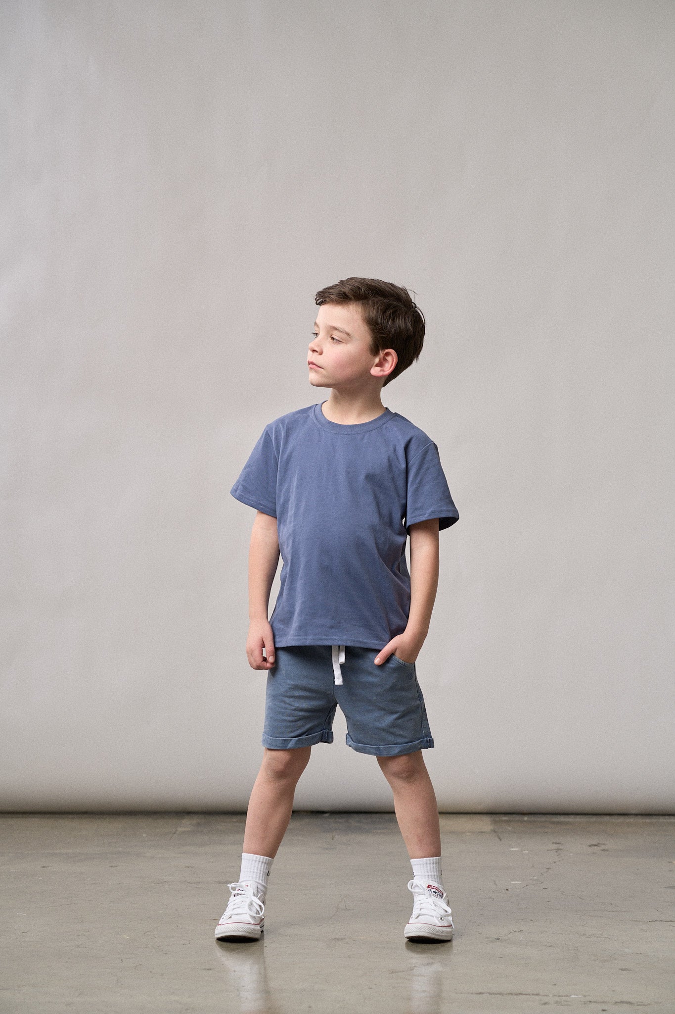 Harem Short - Navy Wash
