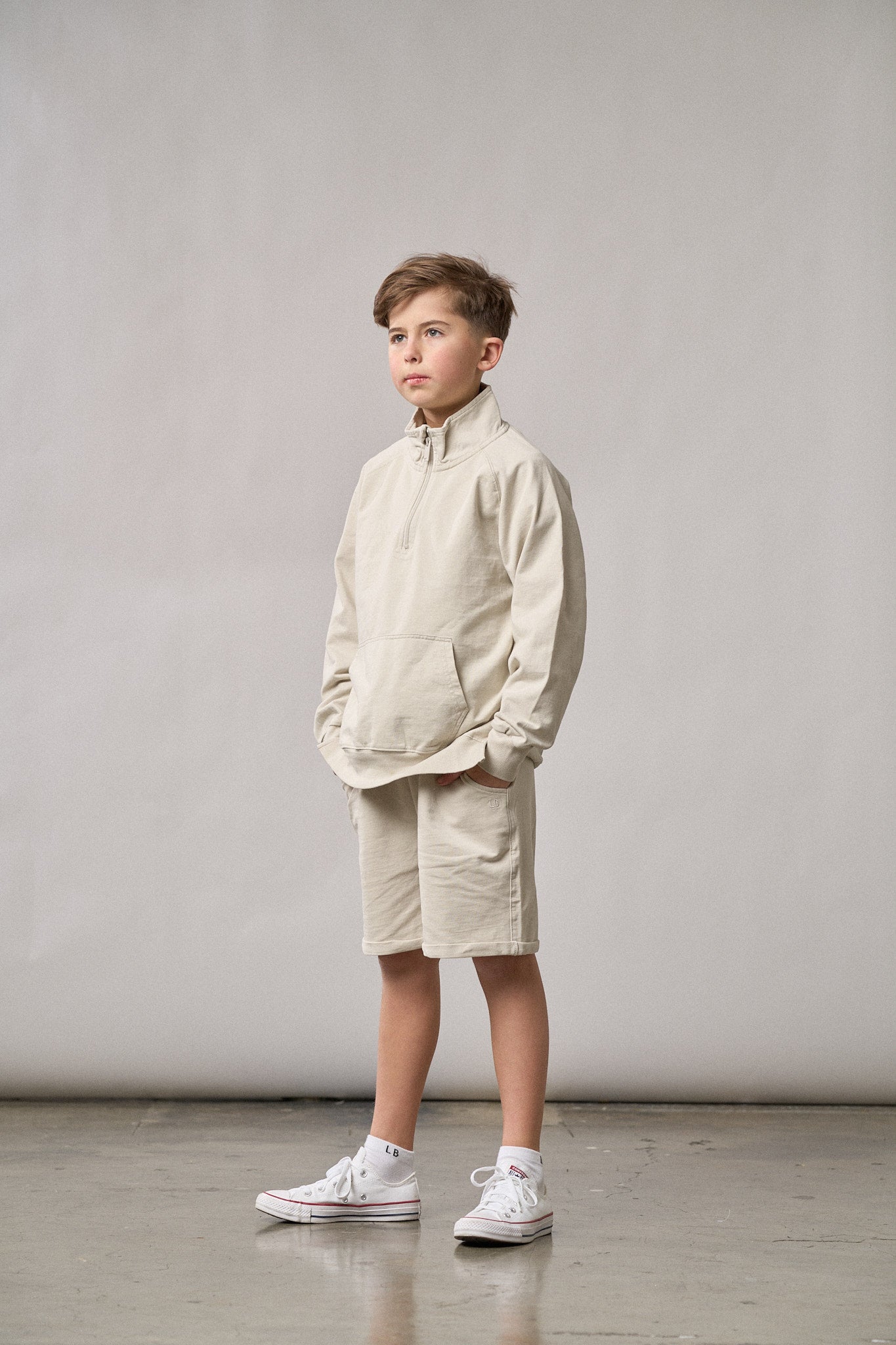 Harem Short - Almond Wash