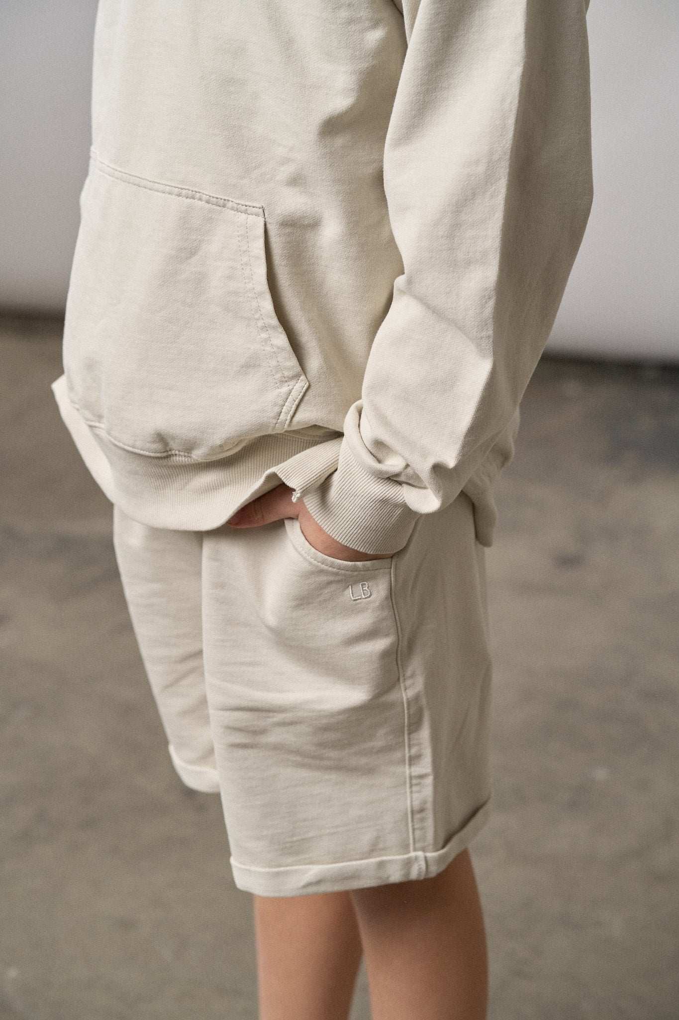Harem Short - Almond Wash