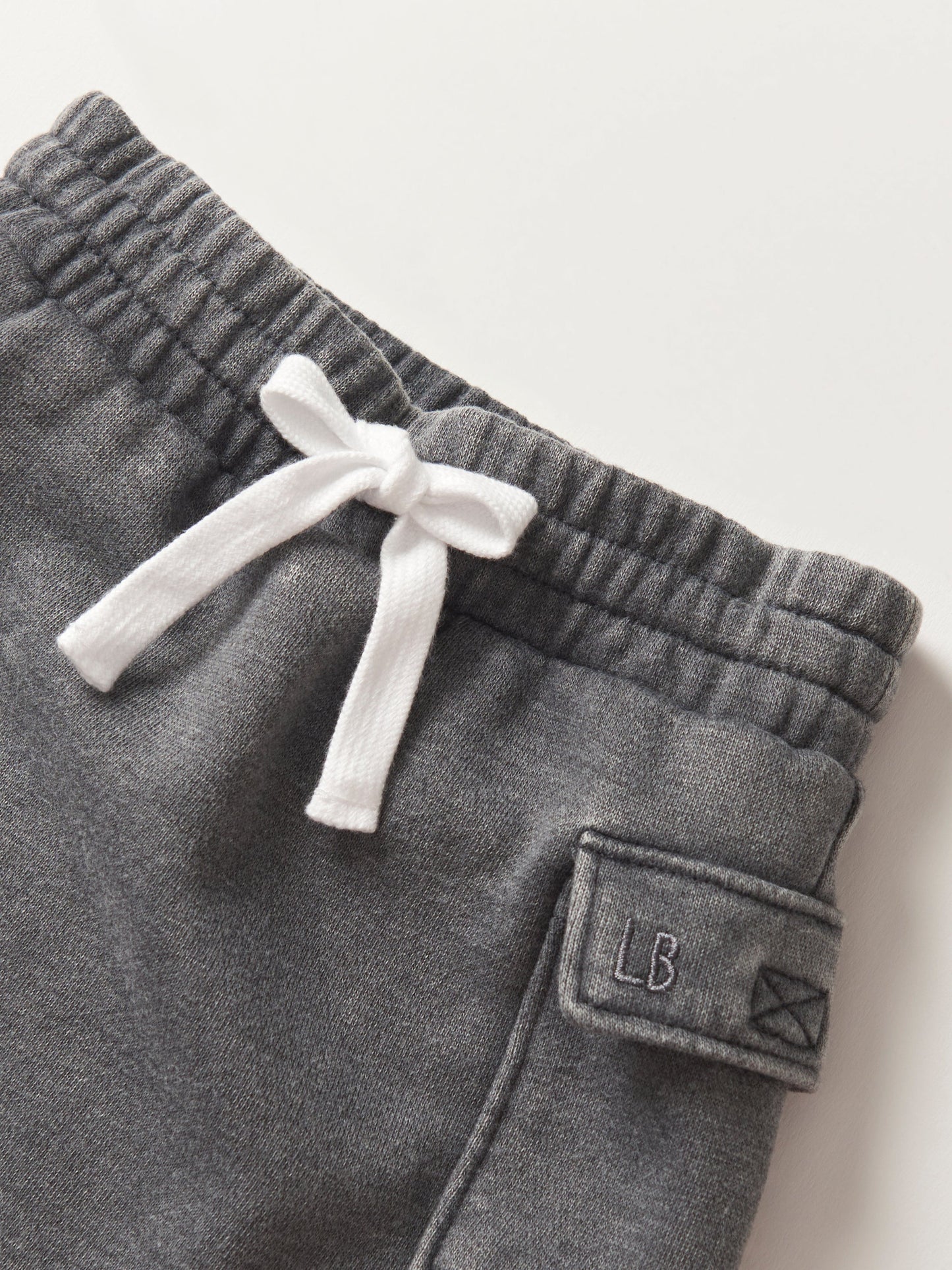 Cargo Skort - Charcoal Wash