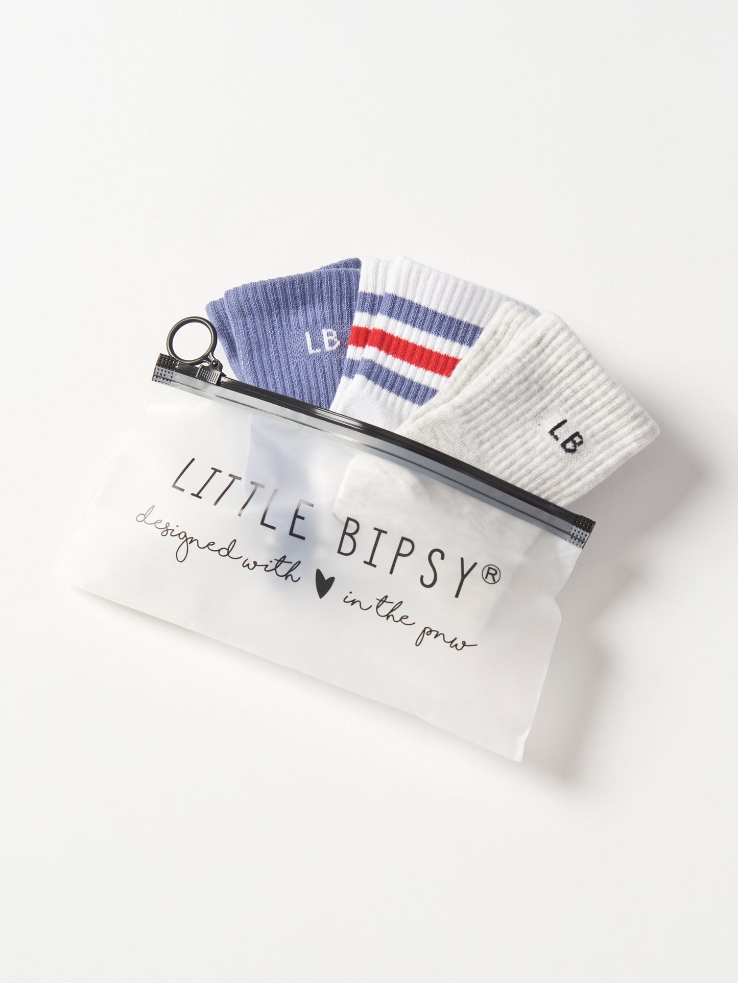 Adult Sock 3-Pack - USA Mix