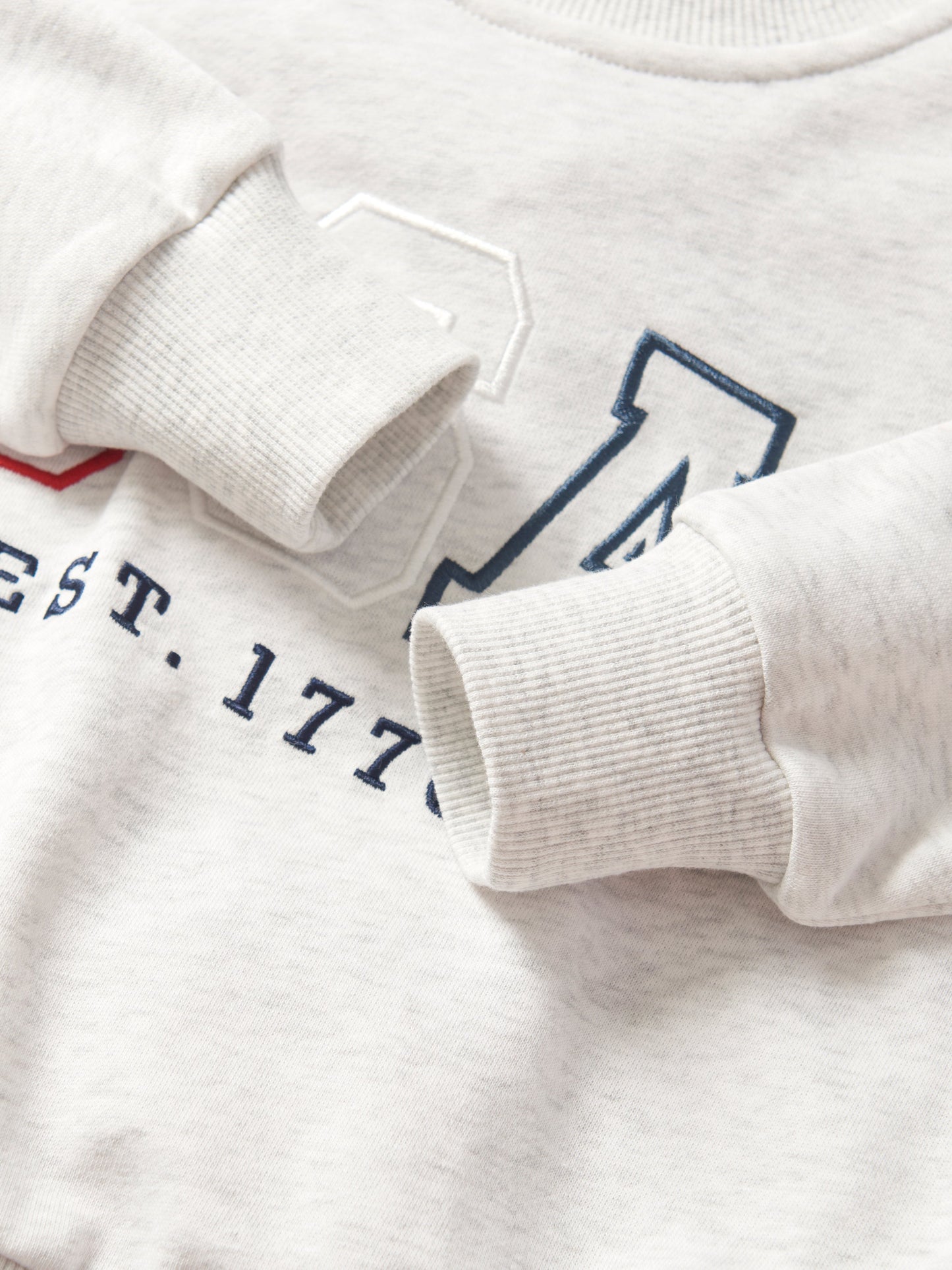 USA Lightweight Crewneck - Heather Grey