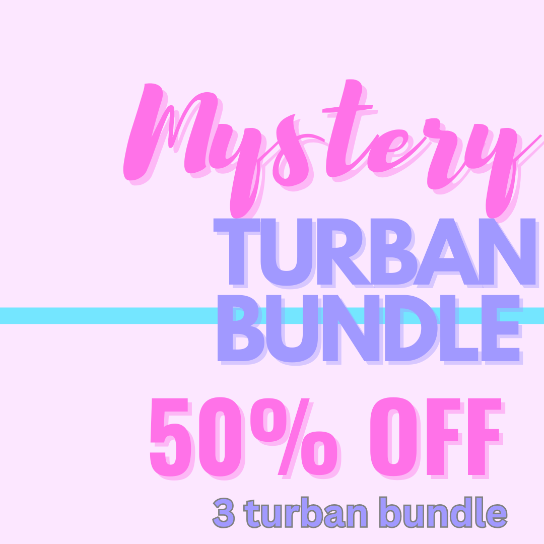 50% OFF!!! MYSTERY TURBAN Bundle