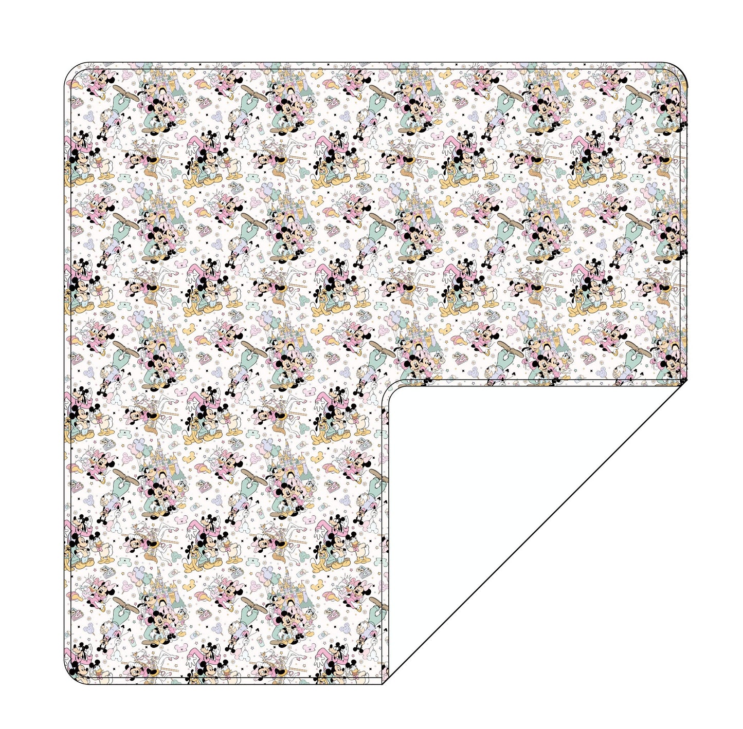 Cotton Candy Magic - Lightweight Blanket