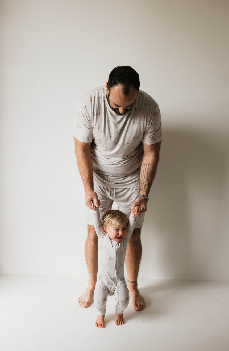 Men's Bamboo Short Pajamas | Arm Day
