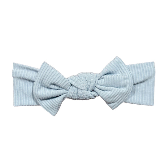 Blue Macaron (ribbed) - Headband