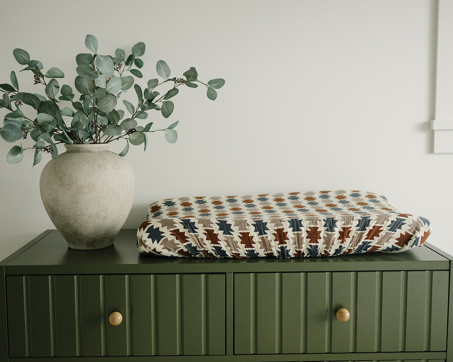 Western Aztec Muslin Changing Pad Cover