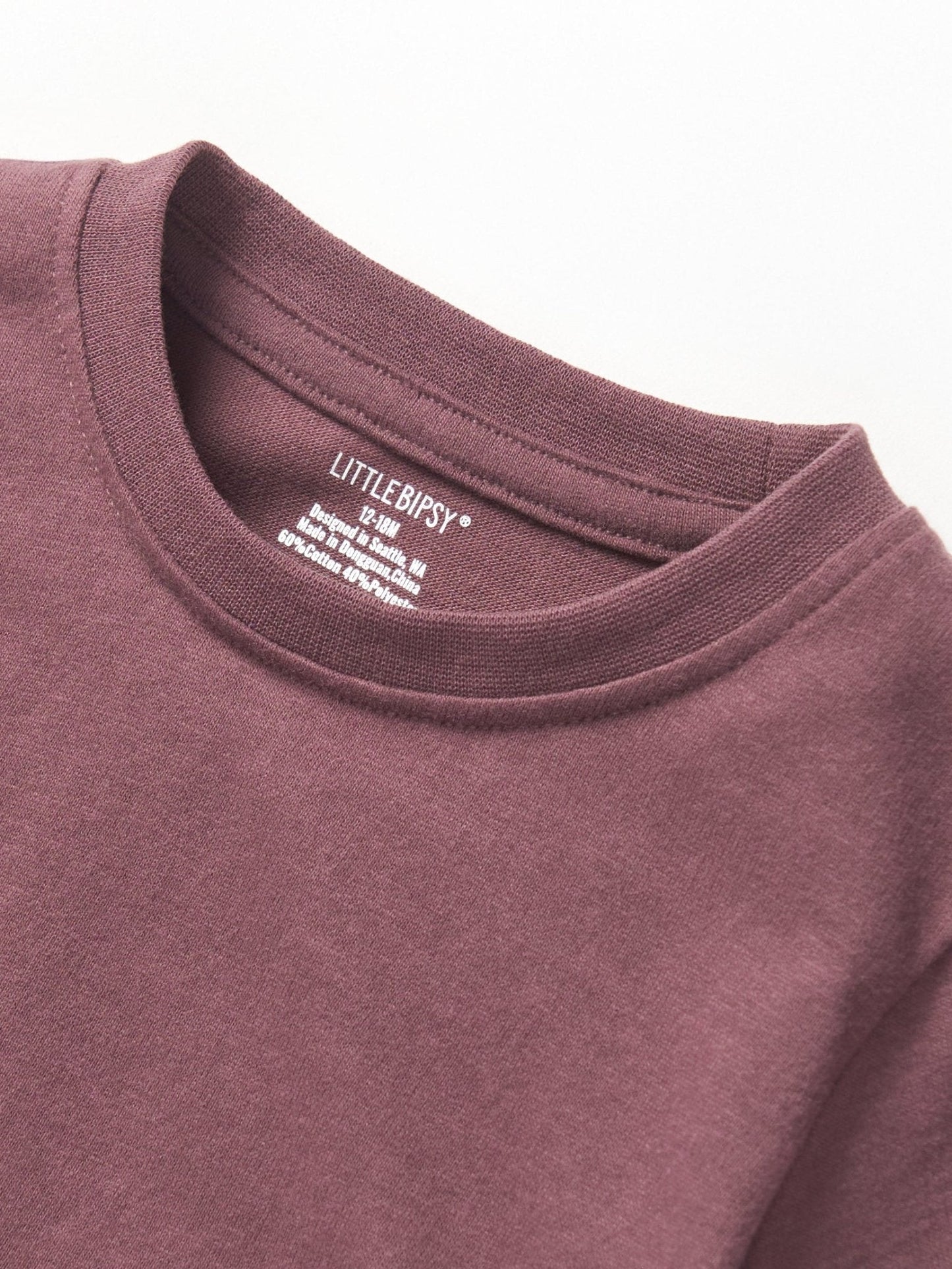 Elevated Tee - Huckleberry