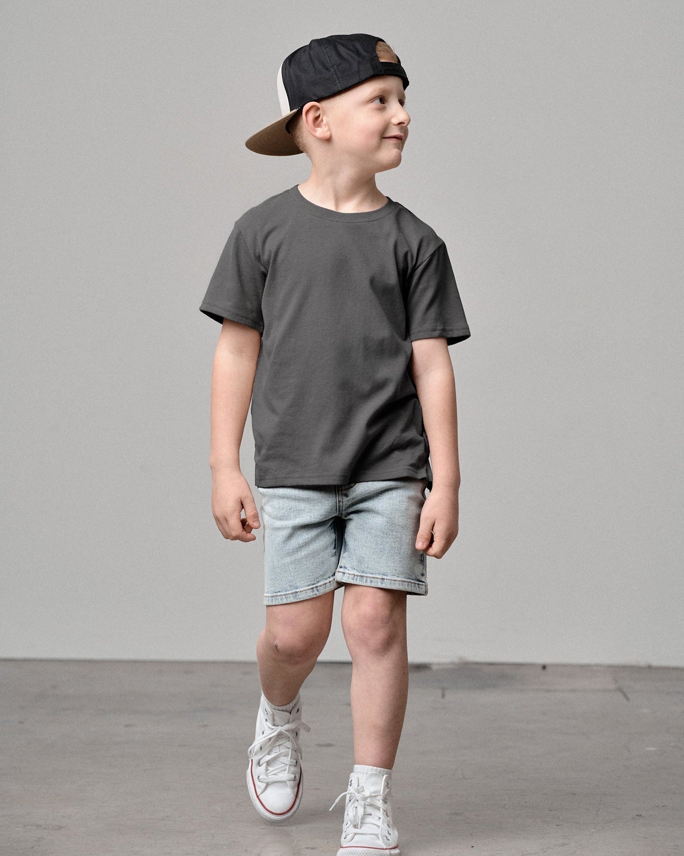 Elevated Tee - Iron
