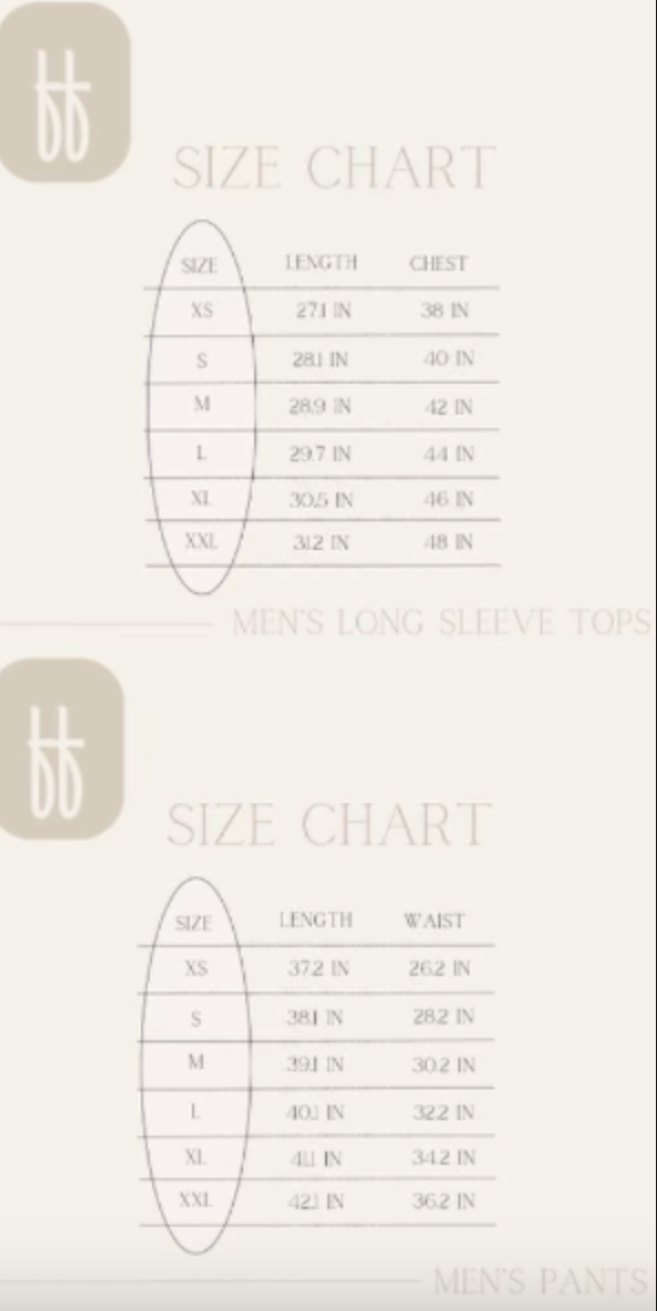 Men's Long Sleeve Bamboo Pajamas | Arm Day