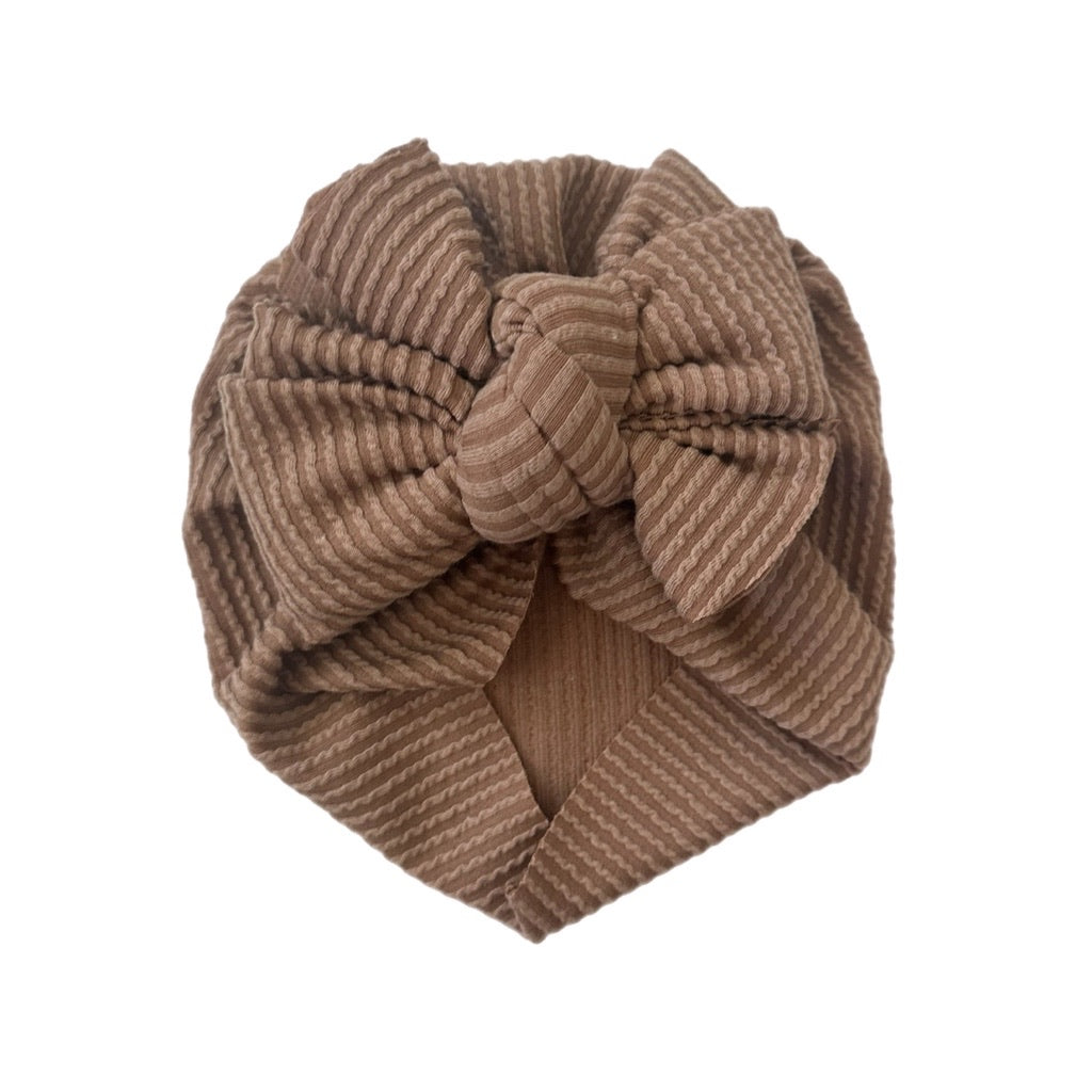 Montreal ~ Taupe Brown Chunky Ribbed