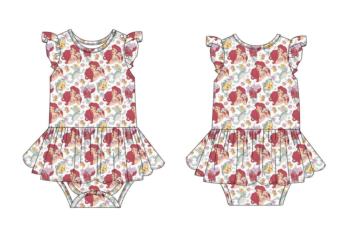 Under the Sea - Bodysuit Dress