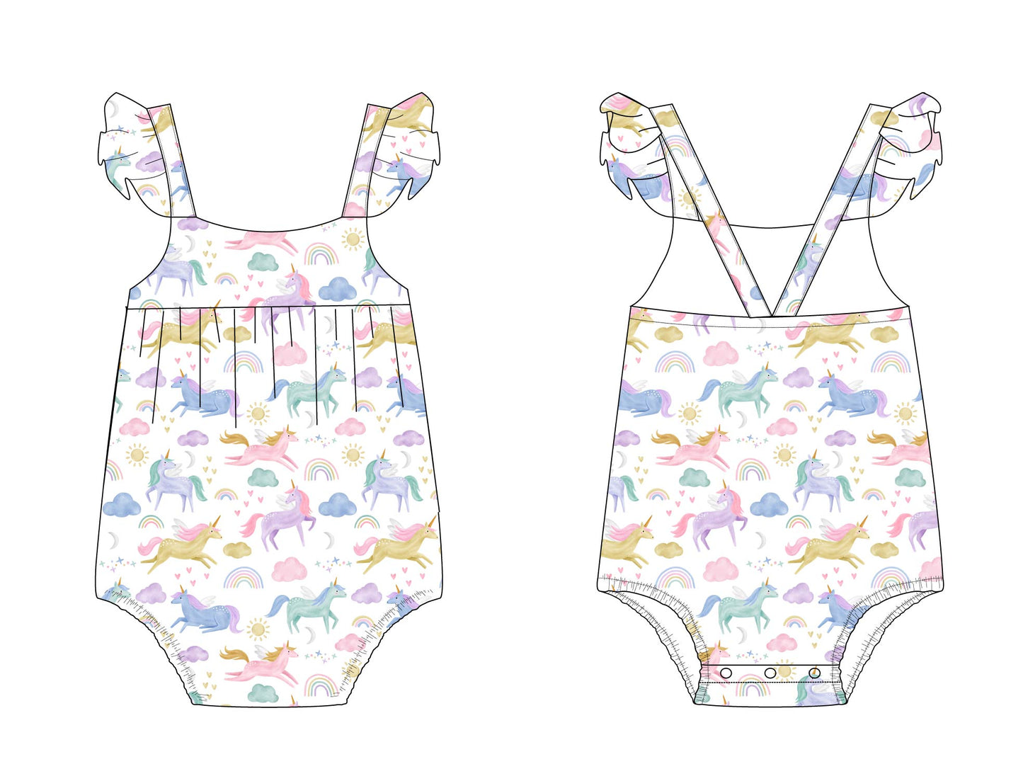 Elliana - Bubble Romper