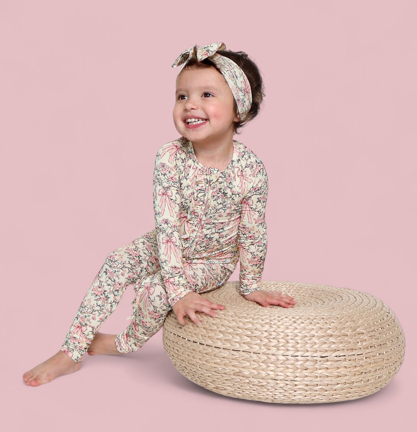 VICTORIAN BLOOM DREAM RUFFLE ROMPER