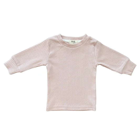Ribbed Top - Light Pink