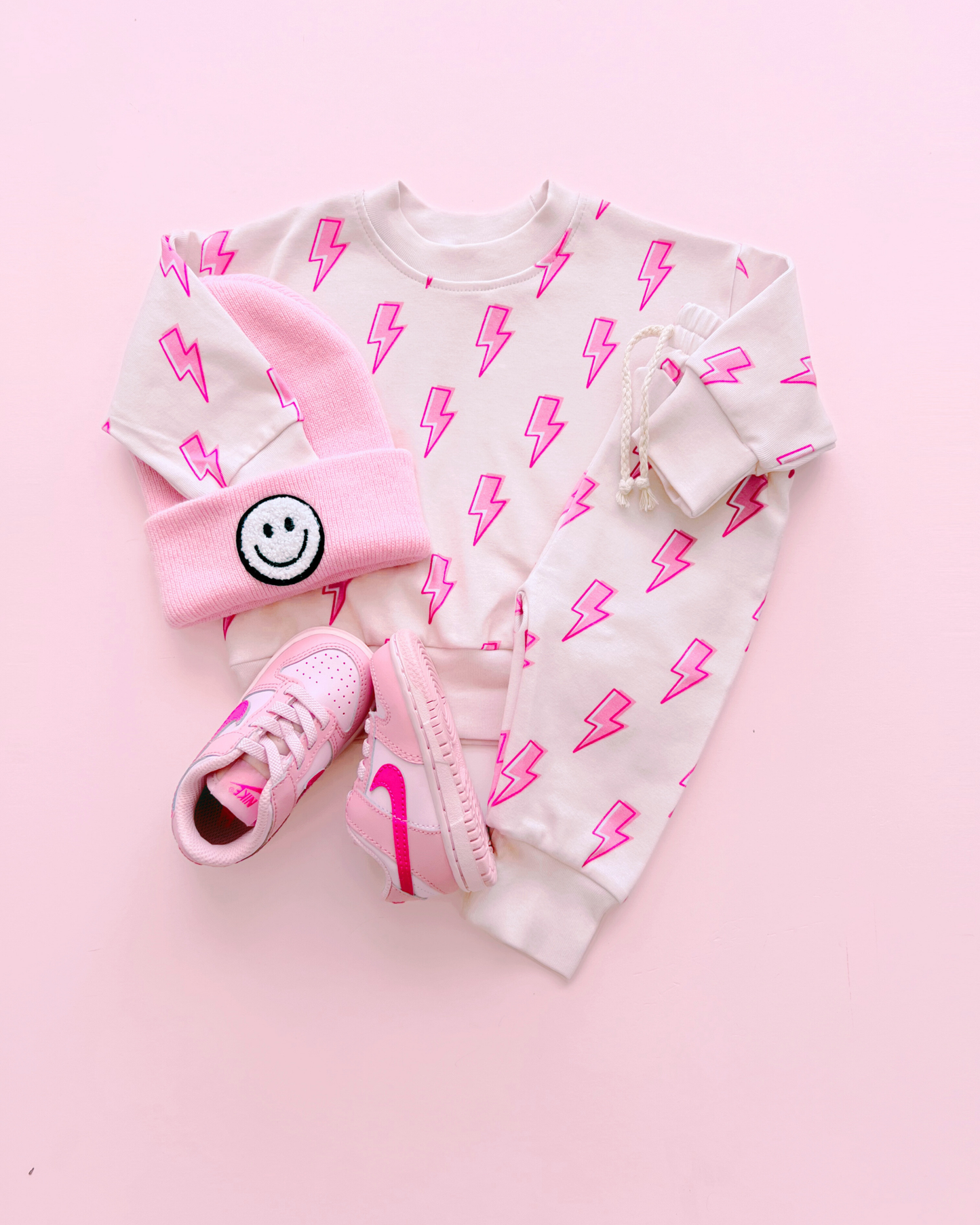 Jogger Set | Pink Bolts