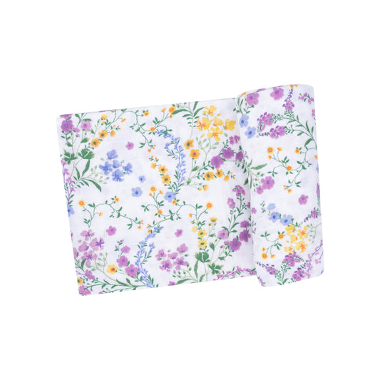 Swaddle Blanket - Cottage Climbing Floral